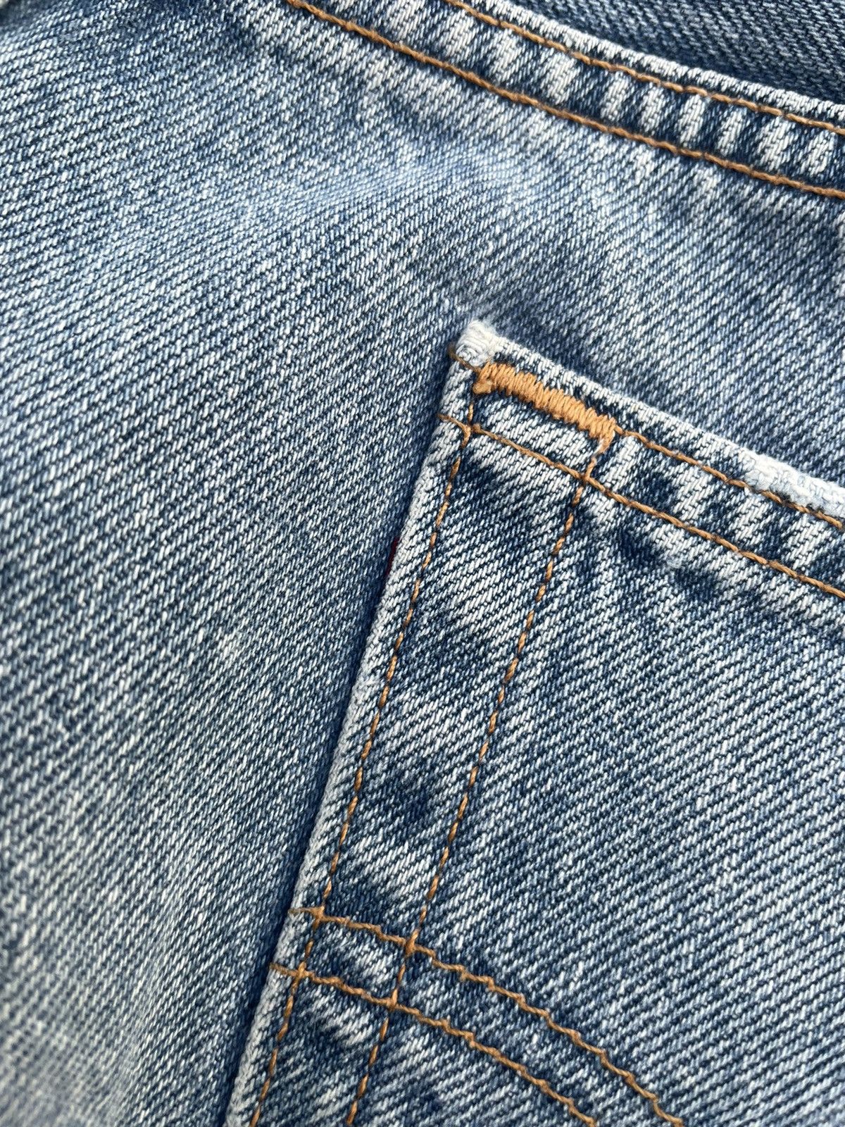 If Six Was Nine × Levi's × Vintage Vintage Levi’s 501 e 1997 Usa Aging Faded Wash Denim Size US 35 - 11 Thumbnail
