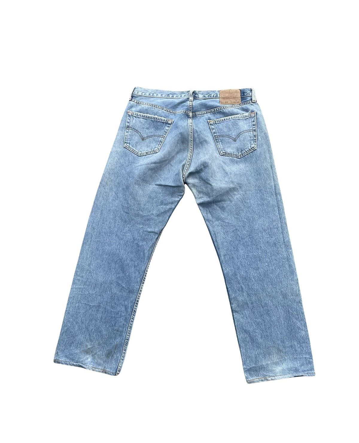 If Six Was Nine × Levi's × Vintage Vintage Levi’s 501 e 1997 Usa Aging Faded Wash Denim Size US 35 - 6 Thumbnail