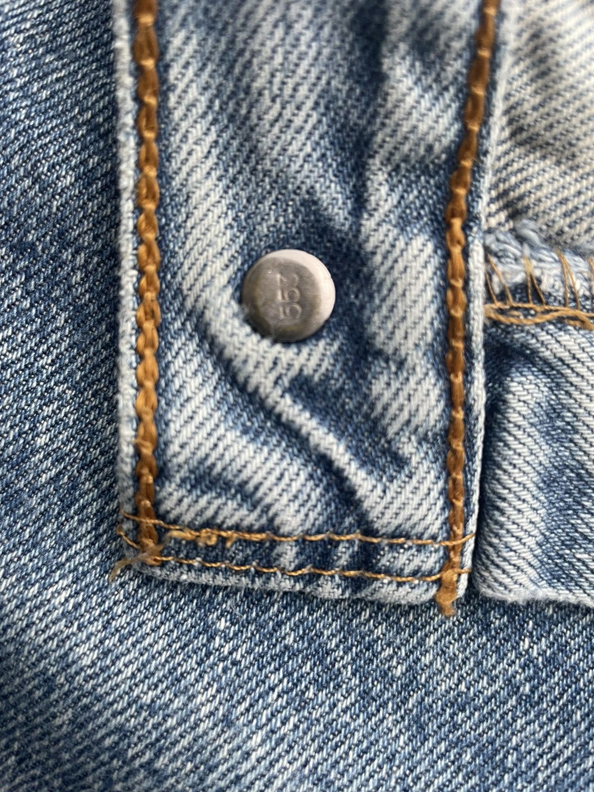 Levi's × Vintage Levi’s 501 e 2000 Usa Stone Aging Wash Size US 29 - 14 Thumbnail