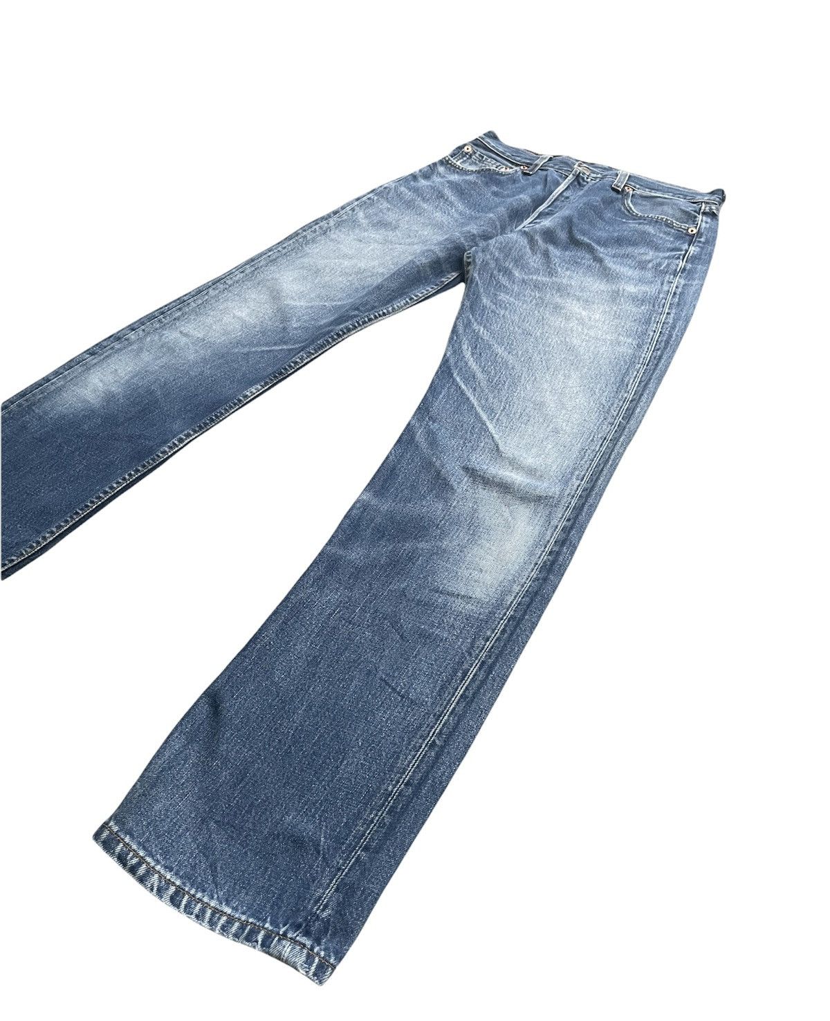 Levi's × Vintage Levi’s 501 e 2000 Usa Stone Aging Wash Size US 29 - 2 Thumbnail