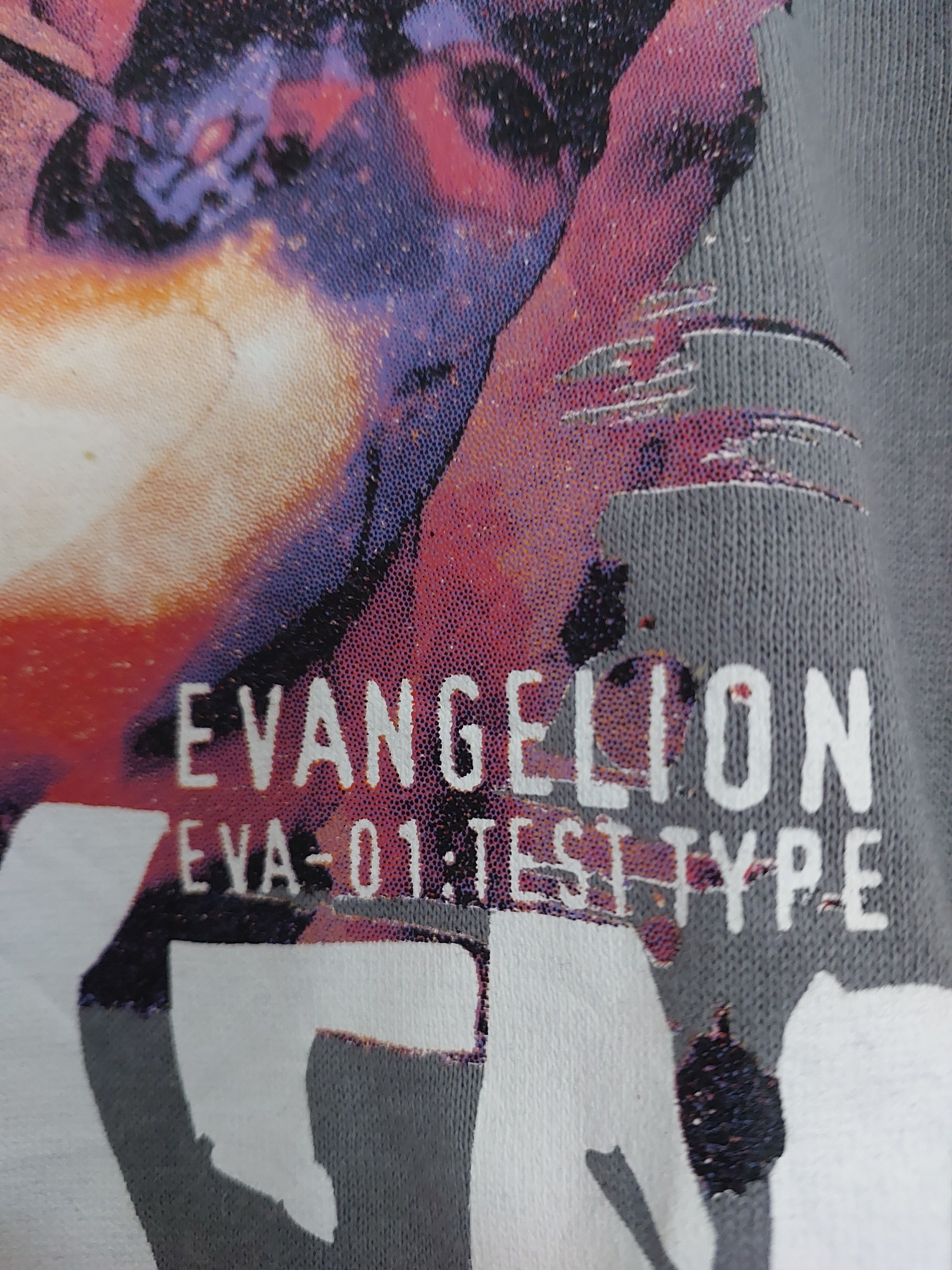 Anime × Japanese Brand × Vintage NEON GENESIS EVANGELION ANIME SWEATSHIRT Size US M / EU 48-50 / 2 - 6 Thumbnail