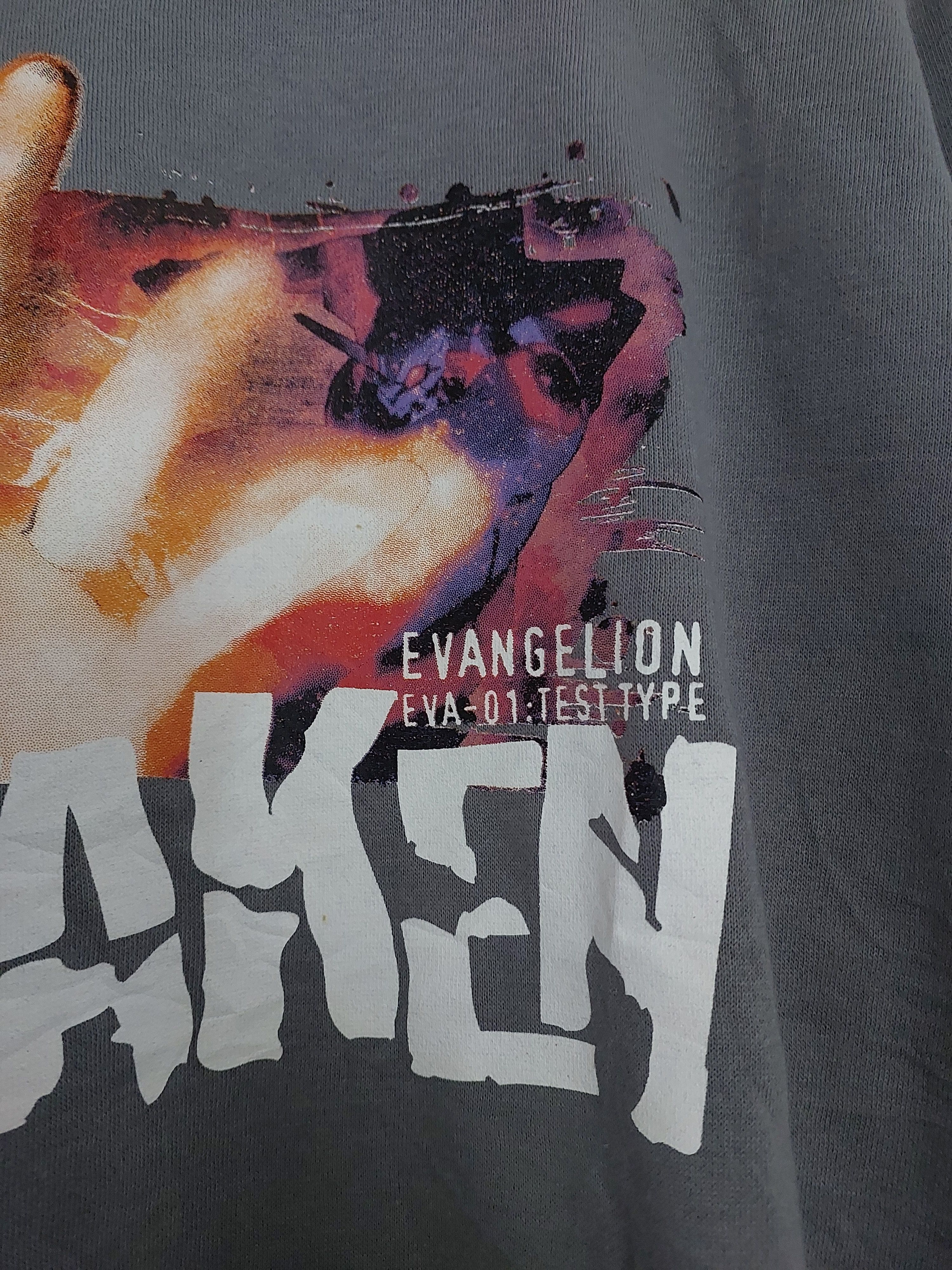 Anime × Japanese Brand × Vintage NEON GENESIS EVANGELION ANIME SWEATSHIRT Size US M / EU 48-50 / 2 - 7 Thumbnail