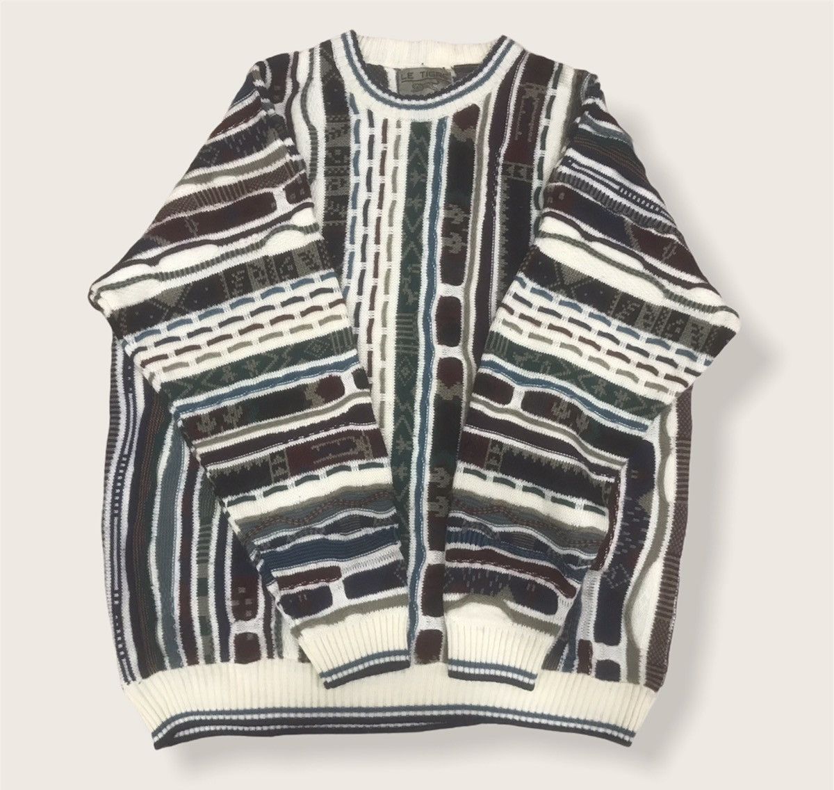 Coogi Le Tigre Coogi Inspire Mix Multicolour Knitwear Size US XXL / EU 58 / 5 - 7 Thumbnail