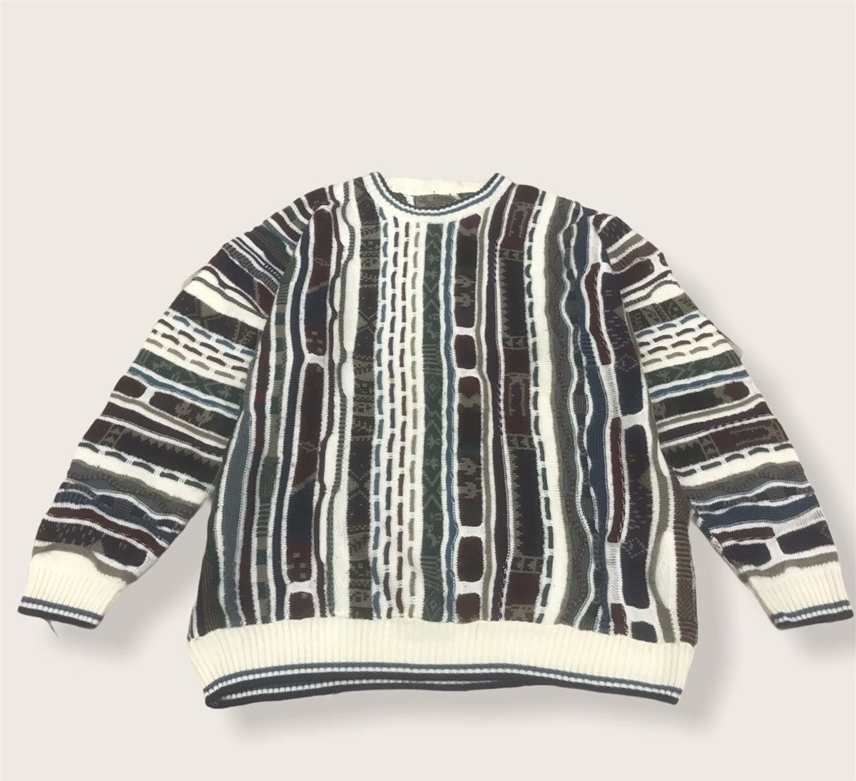 Coogi Le Tigre Coogi Inspire Mix Multicolour Knitwear Size US XXL / EU 58 / 5 - 6 Thumbnail