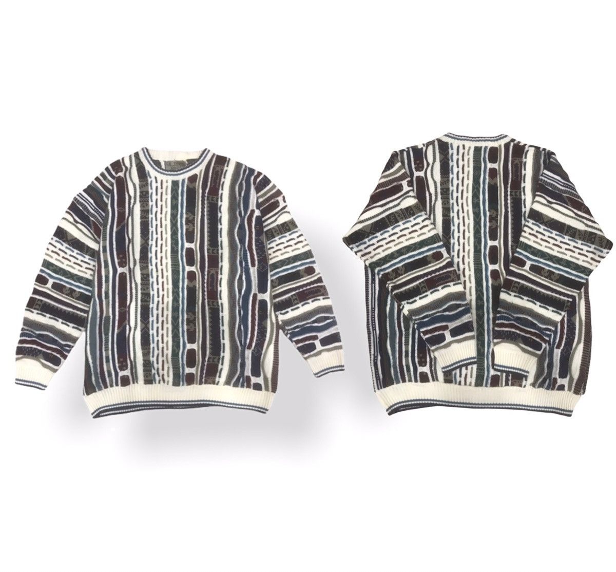 Coogi Le Tigre Coogi Inspire Mix Multicolour Knitwear Size US XXL / EU 58 / 5 - 2 Thumbnail