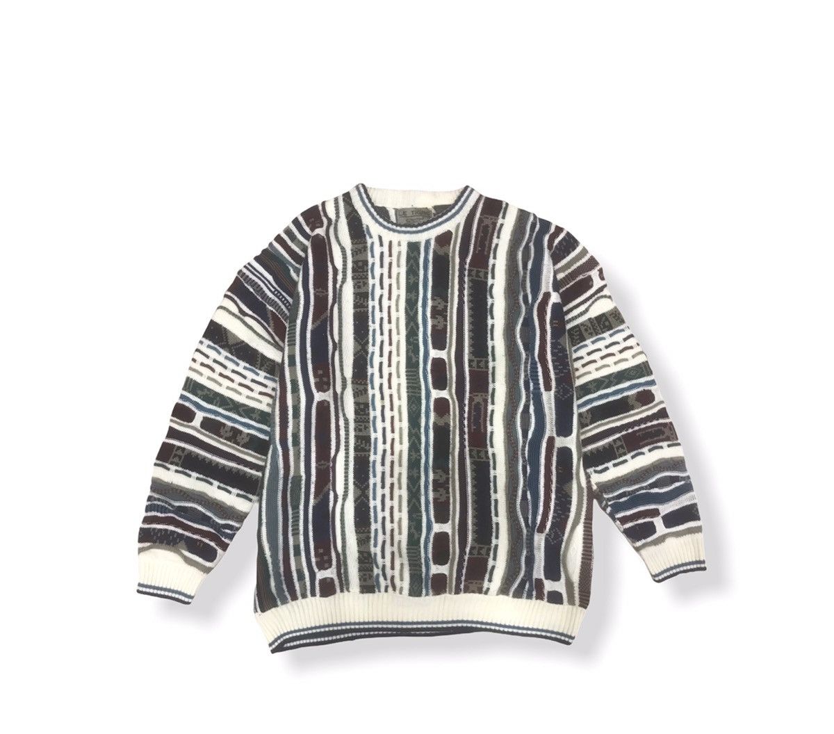 image of Le Tigre Coogi Inspire Mix Multicolour Knitwear, Men's (Size 2XL)