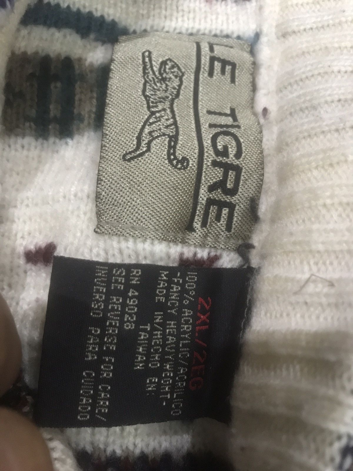 Coogi Le Tigre Coogi Inspire Mix Multicolour Knitwear Size US XXL / EU 58 / 5 - 9 Thumbnail