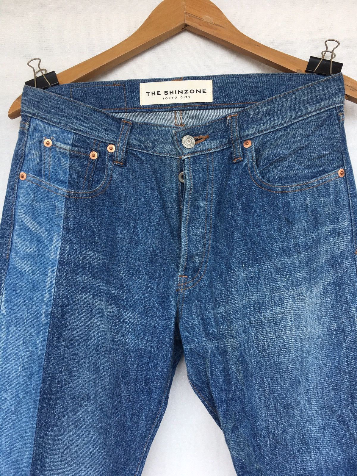 Japanese Brand the shinzone denim “kapital design” Size 28" / US 6 / IT 42 - 2 Thumbnail