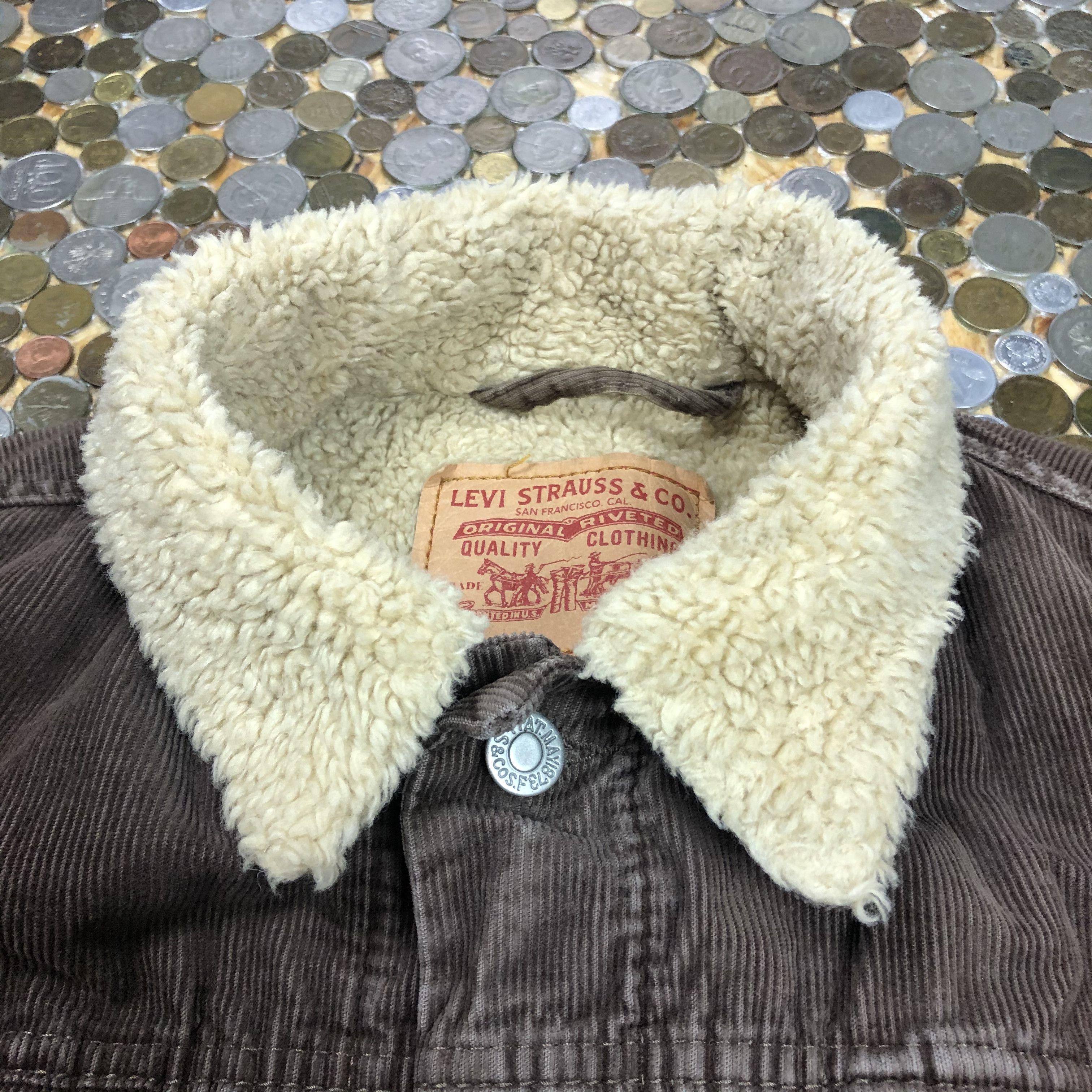 Levi's × Vintage Levi's Courdory denim jacket 90's Size US M / EU 48-50 / 2 - 2 Thumbnail