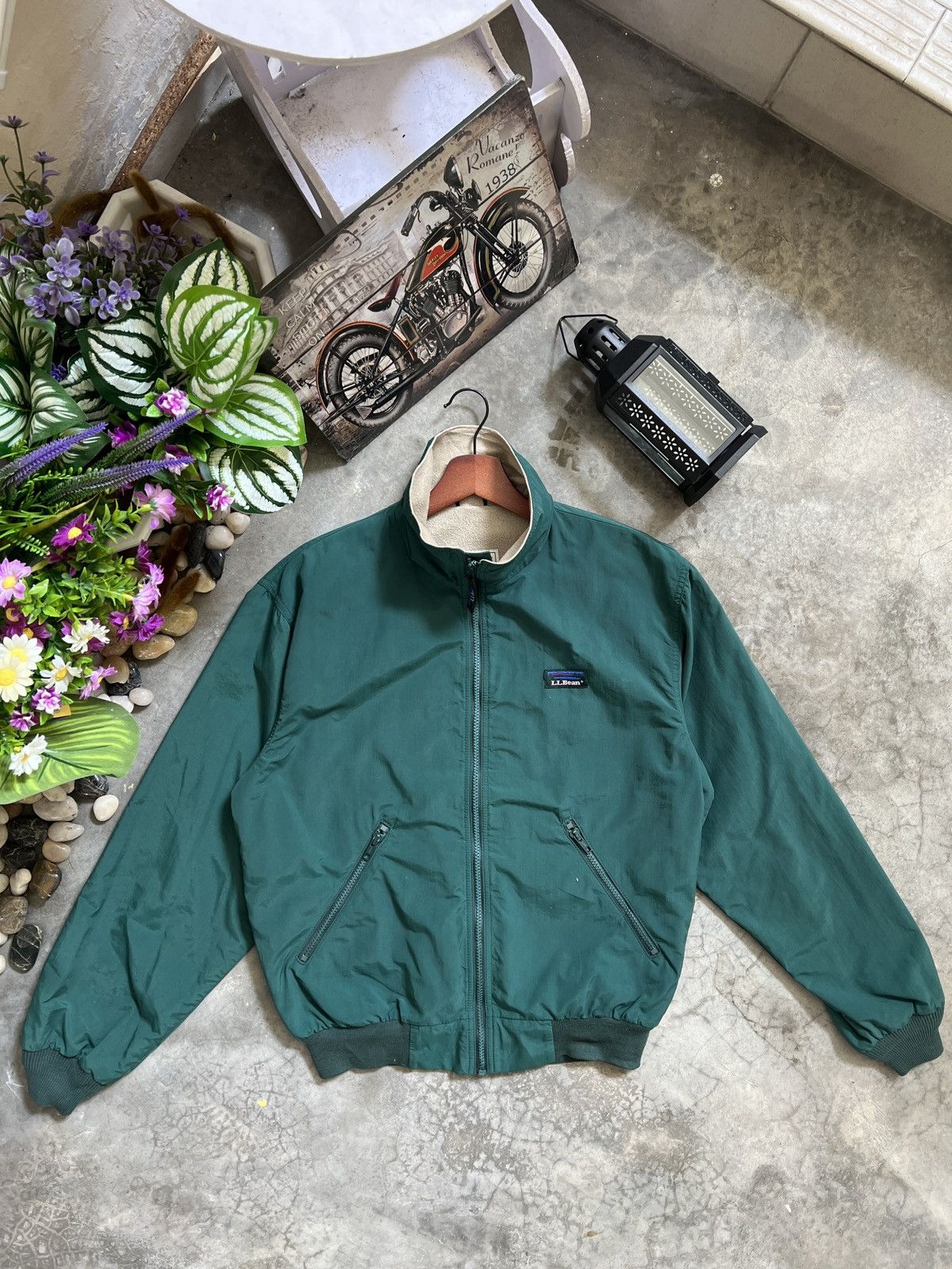 L.L. Bean × Vintage 🔥 Vintage 🔥 L.L. Bean Bomber Style Jacket Size US L / EU 52-54 / 3 - 13 Thumbnail