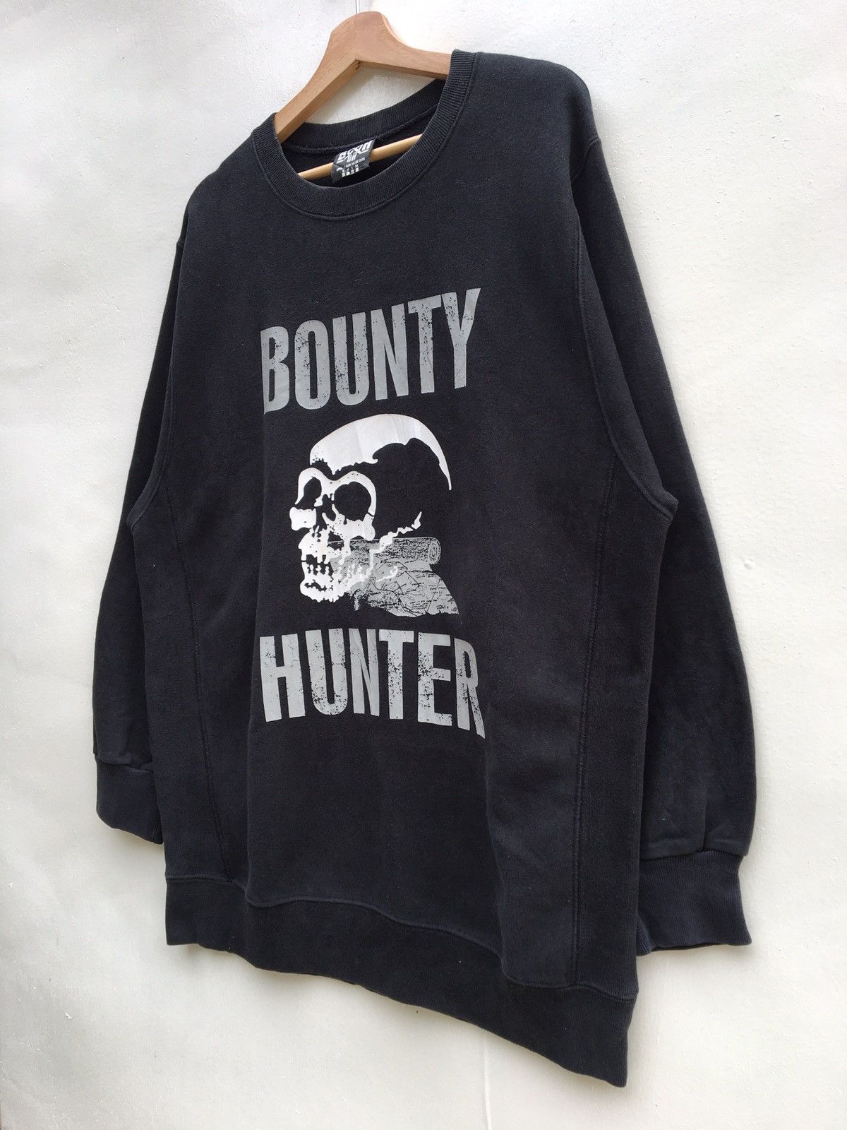 Bounty Hunter Vintage Bounty Hunter Big Logo Skull Pullover Sweatshirt Size US L / EU 52-54 / 3 - 3 Thumbnail