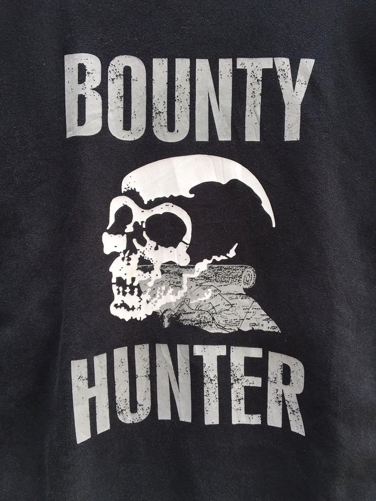 Bounty Hunter Vintage Bounty Hunter Big Logo Skull Pullover Sweatshirt Size US L / EU 52-54 / 3 - 6 Thumbnail