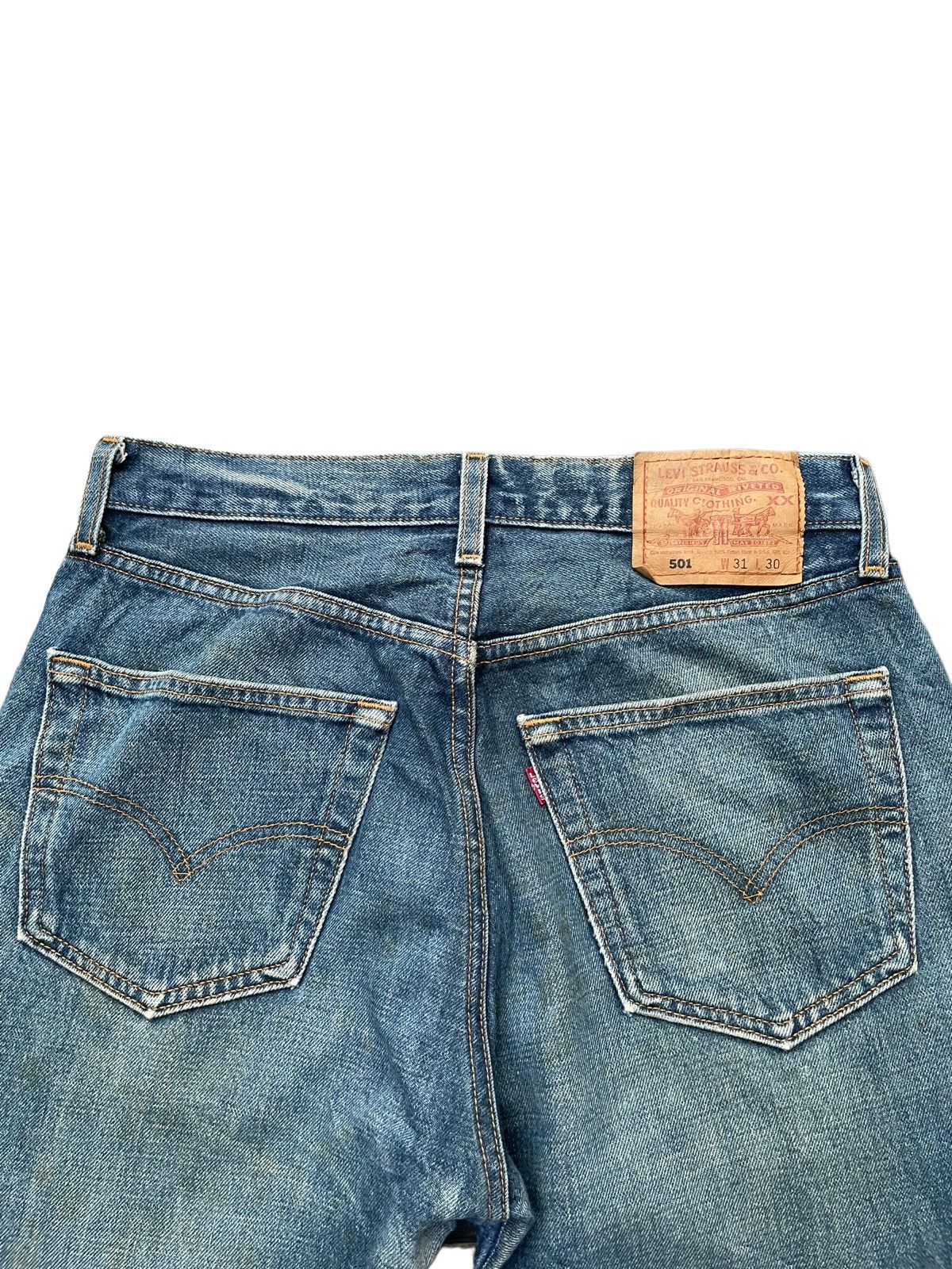 Levi's Vintage 1999 Levis 501 e Usa Size US 30 / EU 46 - 12 Thumbnail