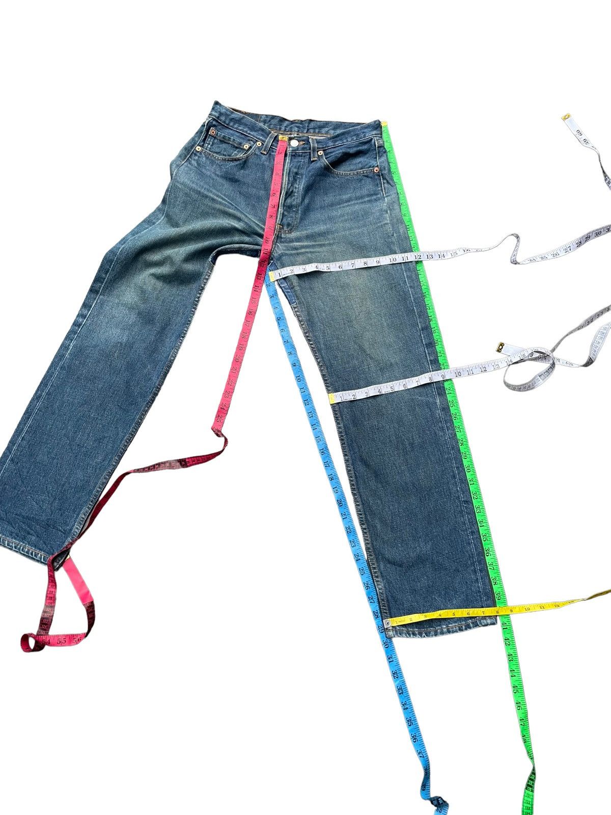 Levi's Vintage 1999 Levis 501 e Usa Size US 30 / EU 46 - 23 Thumbnail