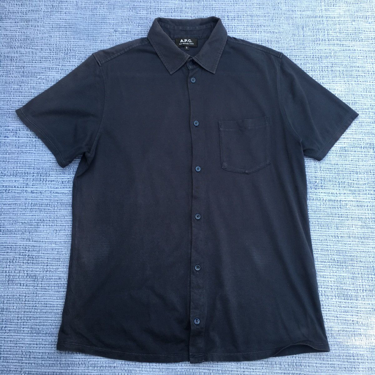 A.P.C. soft cotton shirt Size US S / EU 44-46 / 1 - 1 Thumbnail