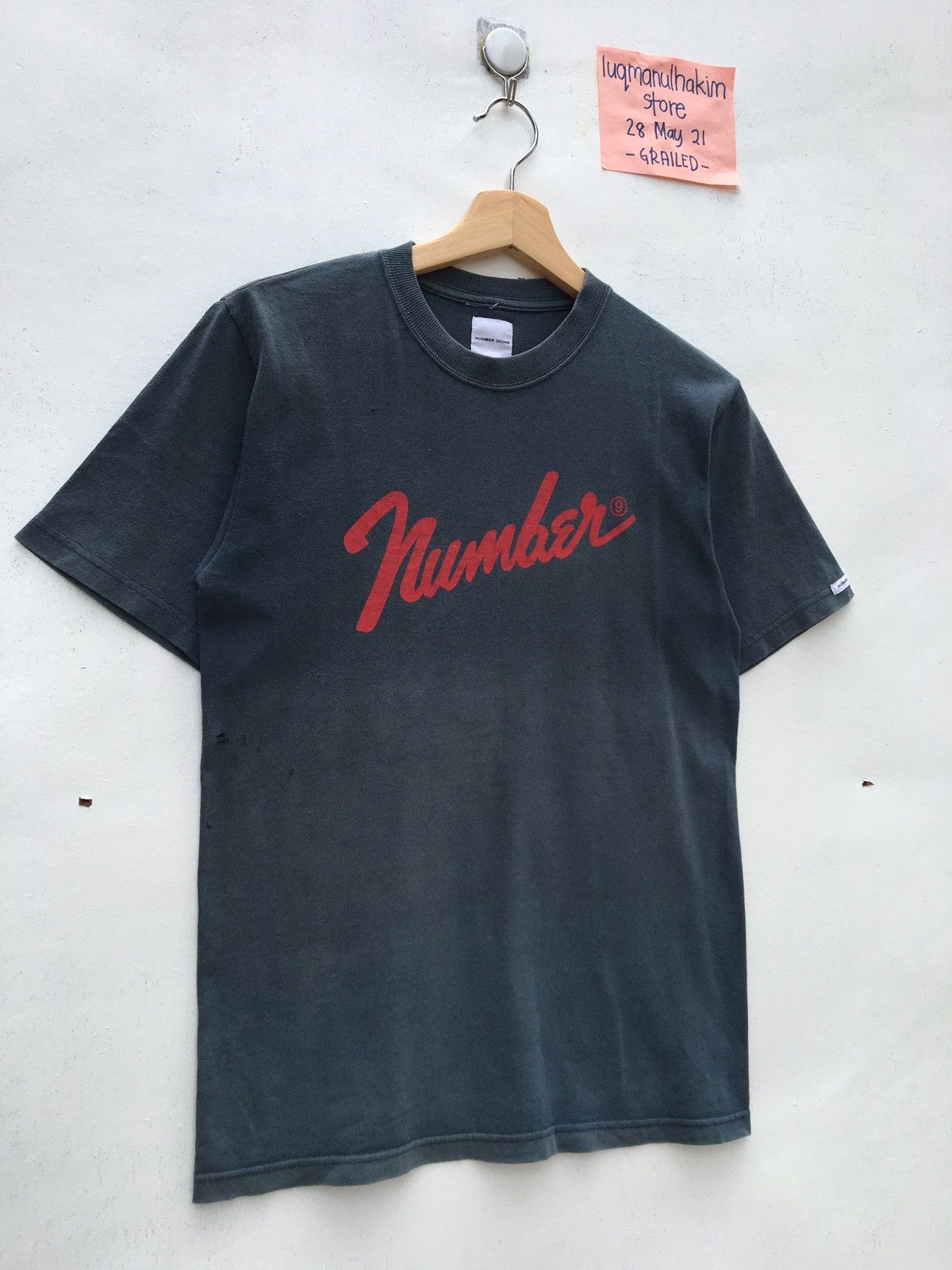 Number (N)ine Rare Number (N)ine Fender Design Word Logo Tshirt Size US S / EU 44-46 / 1 - 3 Thumbnail