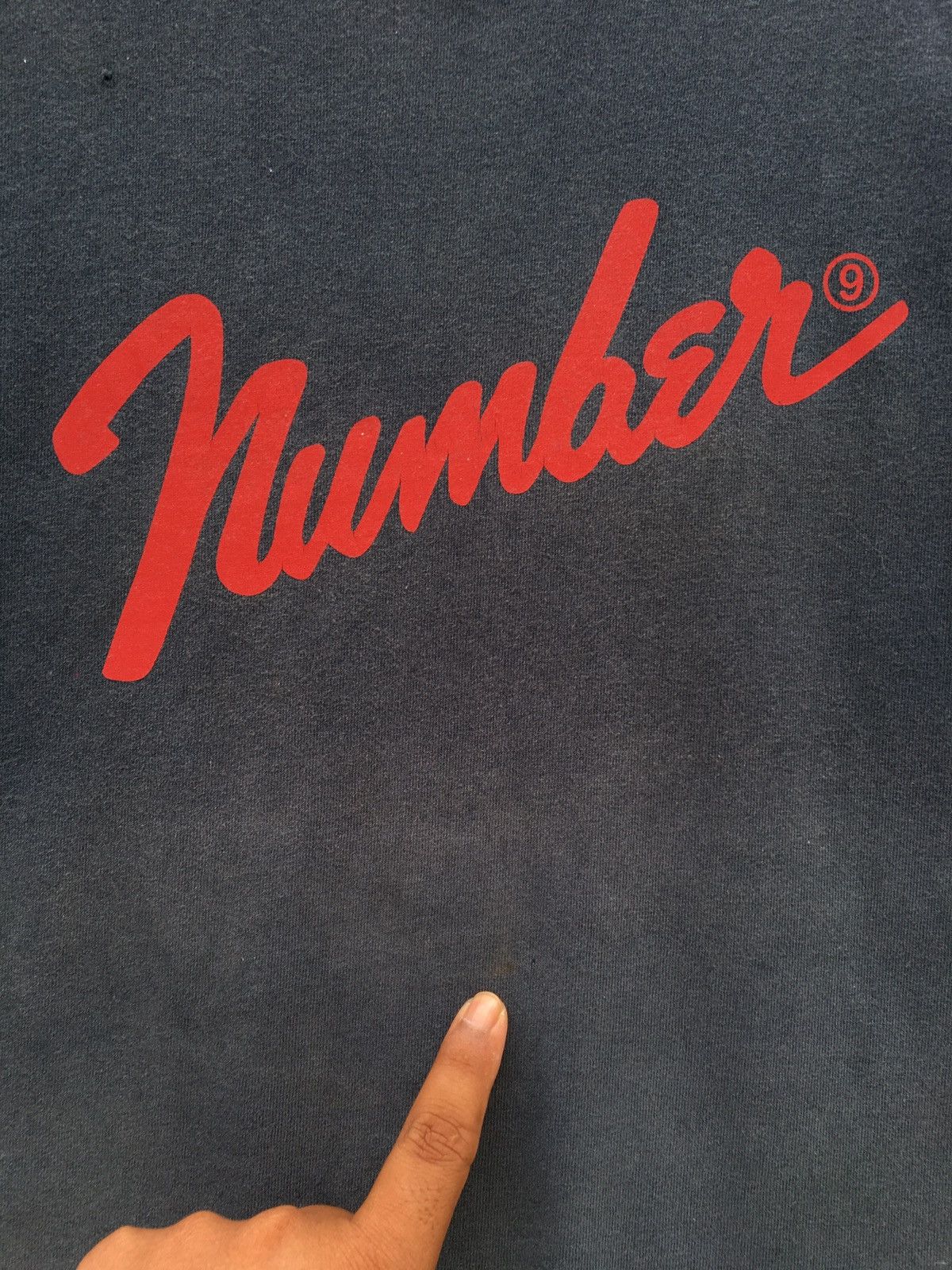 Number (N)ine Rare Number (N)ine Fender Design Word Logo Tshirt Size US S / EU 44-46 / 1 - 9 Thumbnail