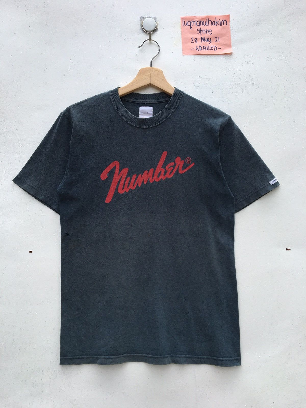Number (N)ine Rare Number (N)ine Fender Design Word Logo Tshirt Size US S / EU 44-46 / 1 - 2 Thumbnail