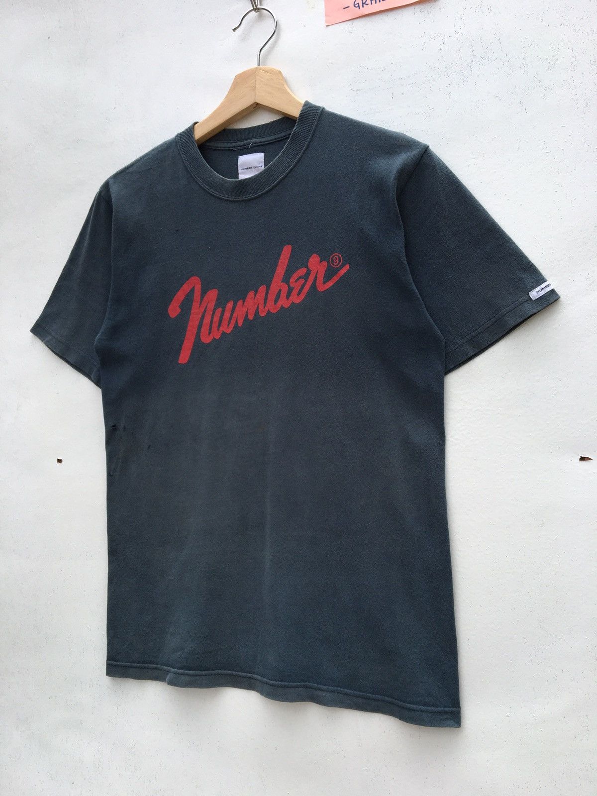 Number (N)ine Rare Number (N)ine Fender Design Word Logo Tshirt Size US S / EU 44-46 / 1 - 4 Thumbnail