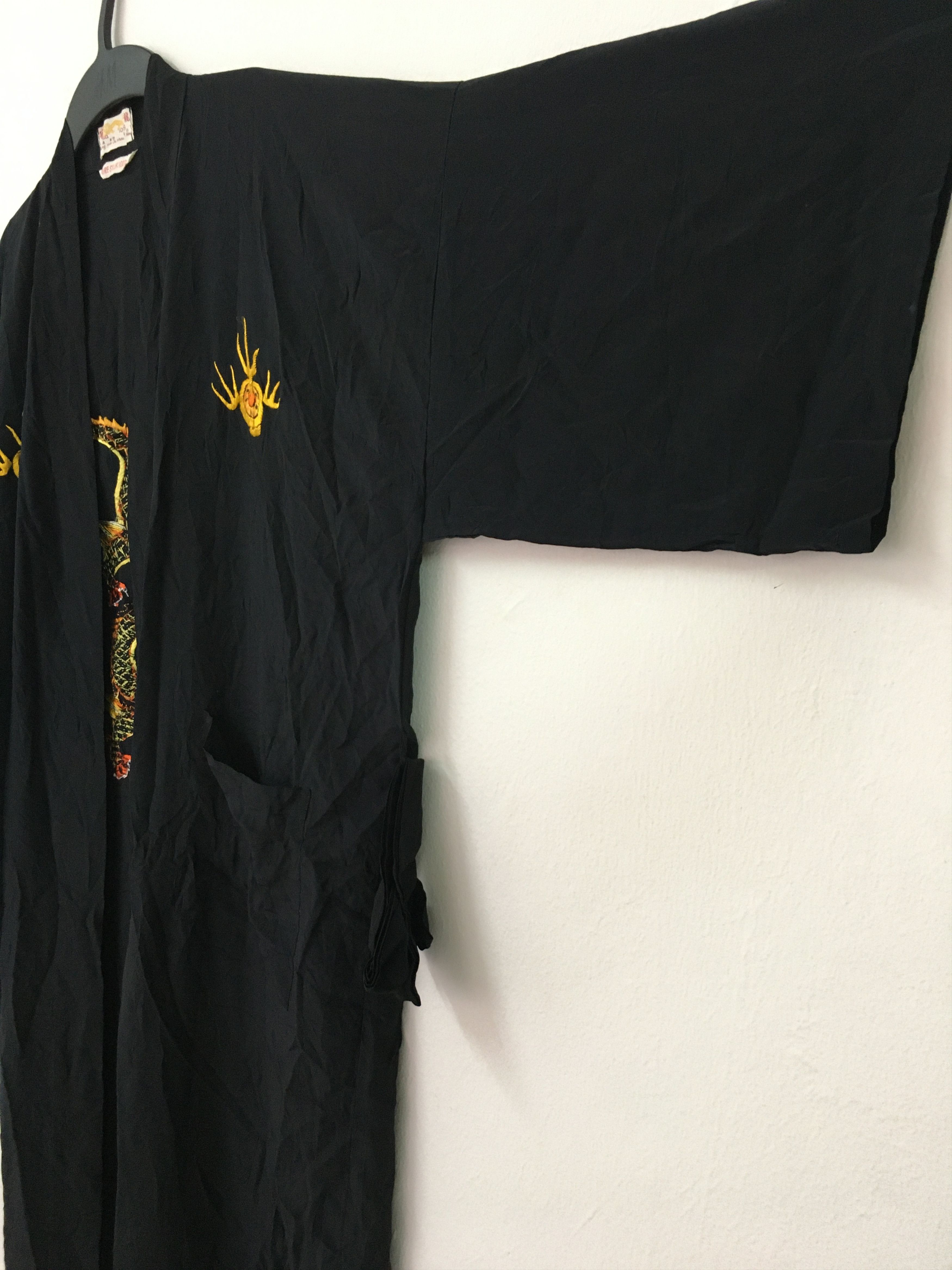 Vintage 70s kimono handmade embroided Size US M / EU 48-50 / 2 - 1 Thumbnail
