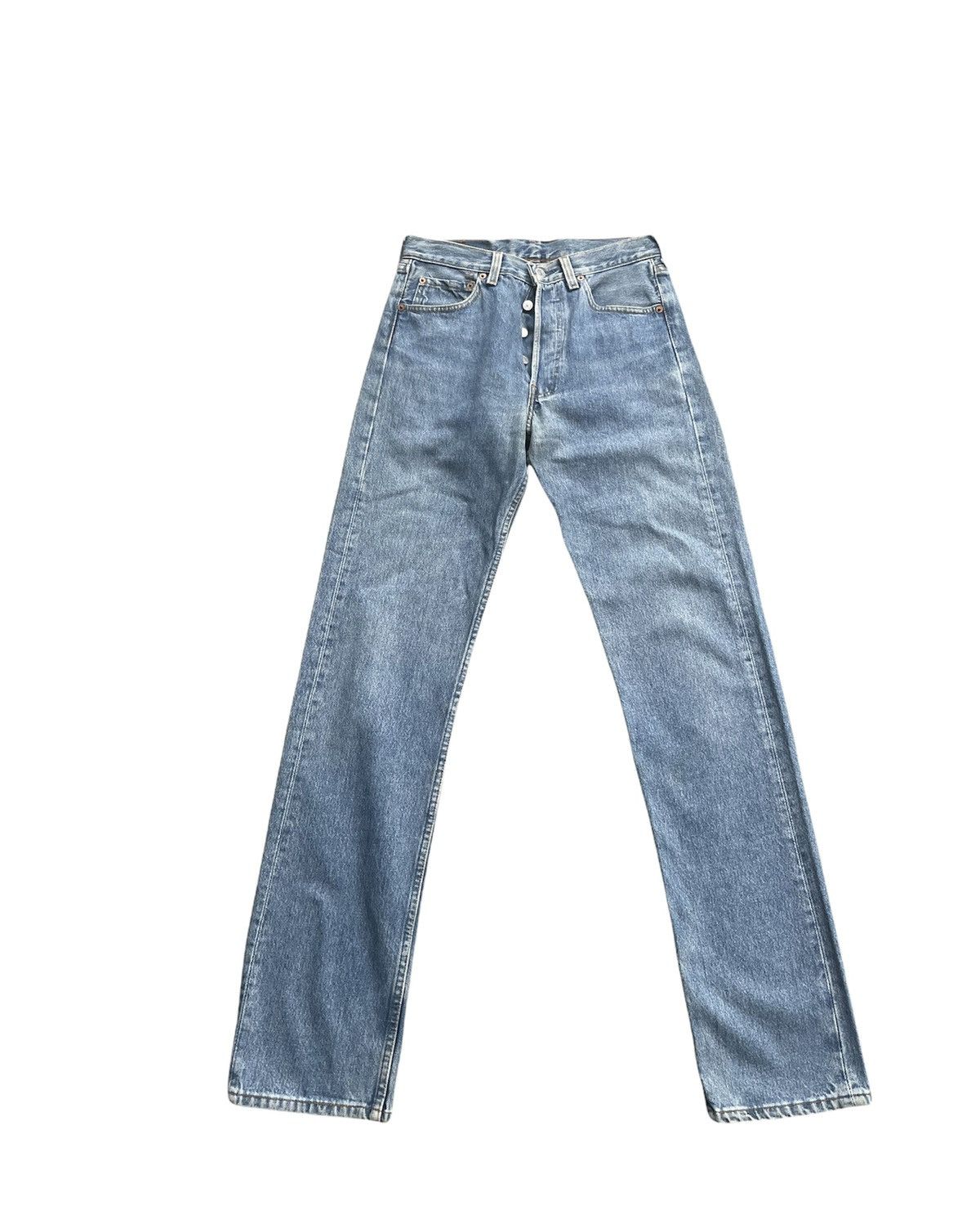 Levi's Vintage Levi’s 501 e 1995 Usa Stone Aging Wash Size US 28 / EU 44 - 1 Thumbnail