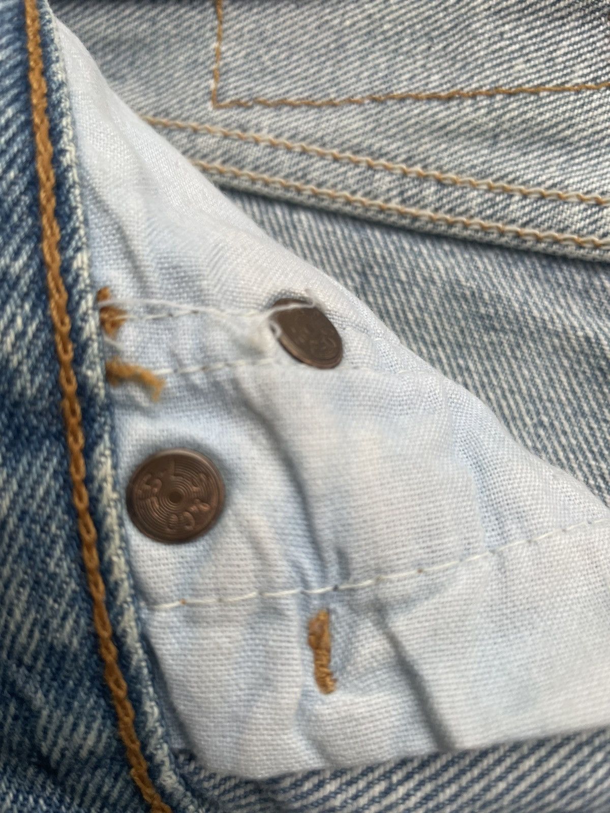 Levi's Vintage Levi’s 501 e 1995 Usa Stone Aging Wash Size US 28 / EU 44 - 14 Thumbnail