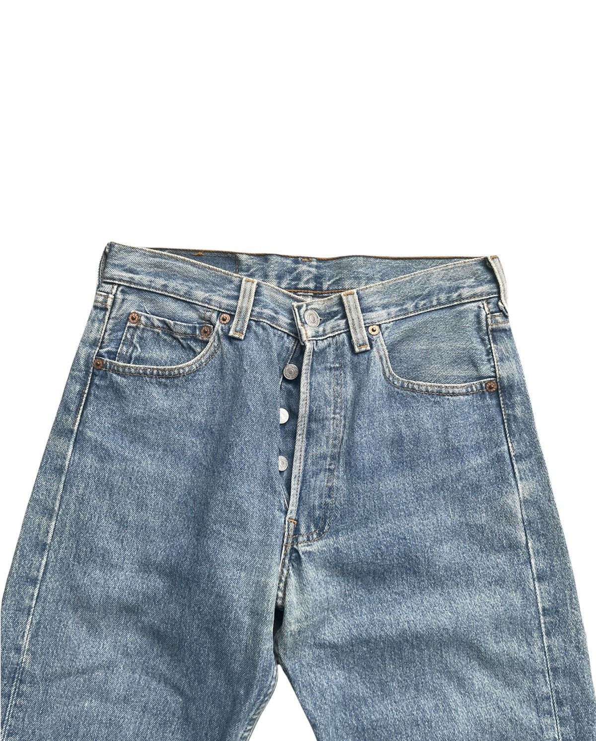 Levi's Vintage Levi’s 501 e 1995 Usa Stone Aging Wash Size US 28 / EU 44 - 5 Thumbnail