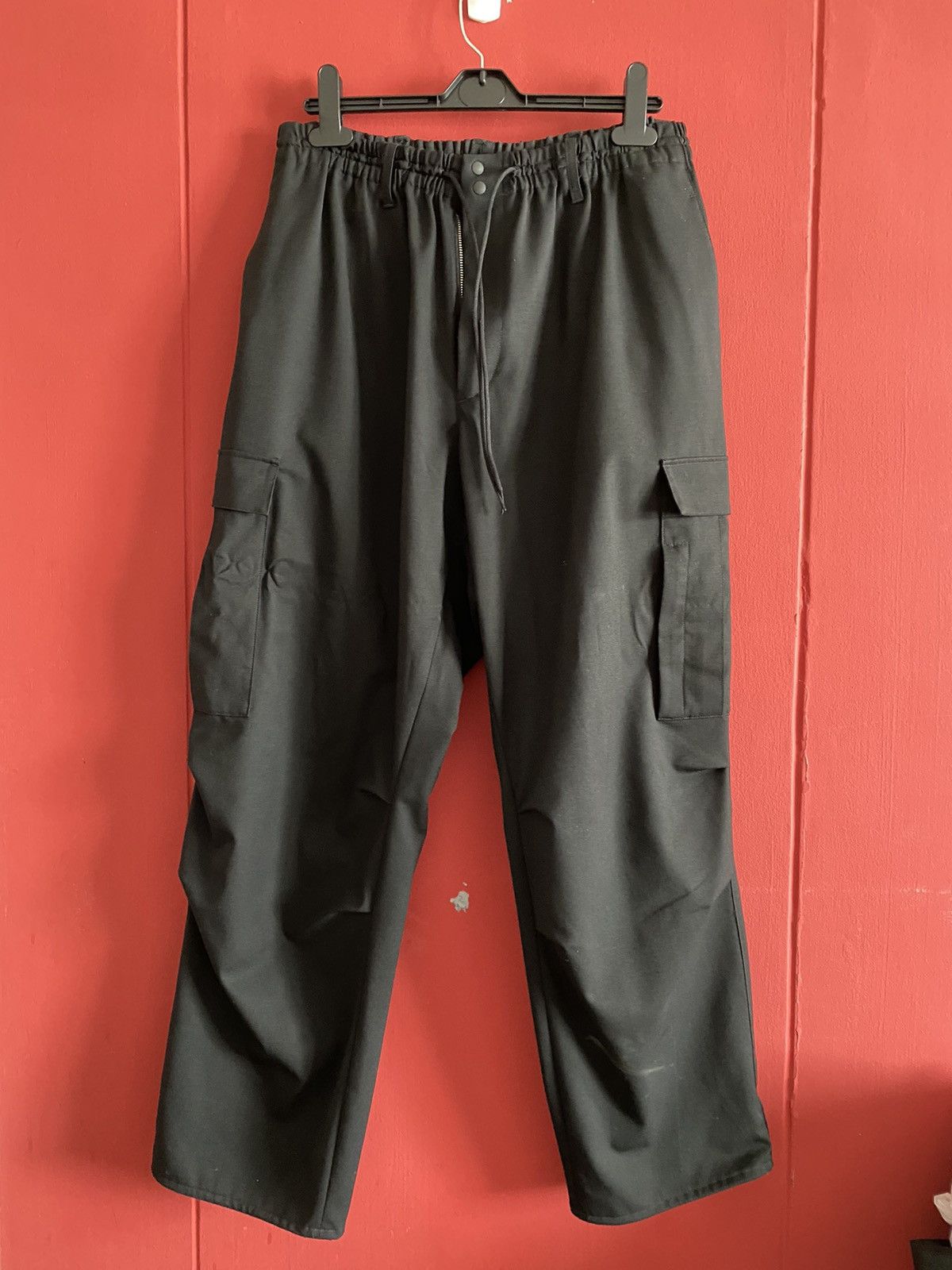 Y-3 Y3 Black Cargo Pants Size US 30 / EU 46 - 1 Thumbnail