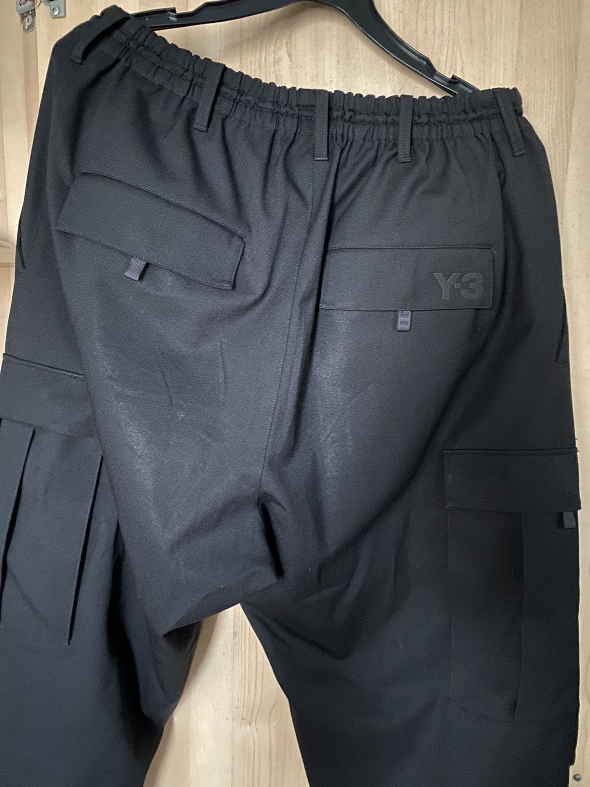 Y-3 Y3 Black Cargo Pants Size US 30 / EU 46 - 2 Thumbnail