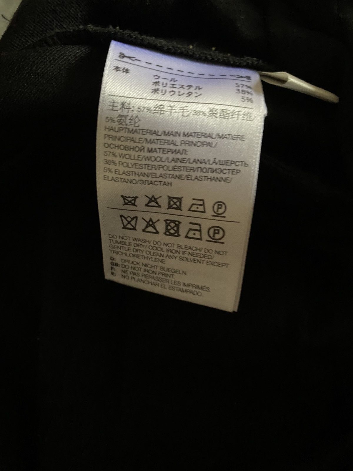 Y-3 Y3 Black Cargo Pants Size US 30 / EU 46 - 7 Thumbnail