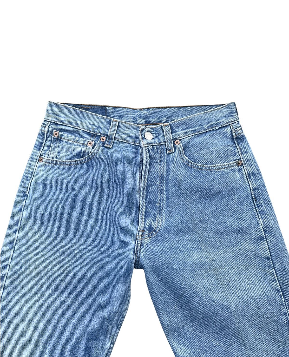 Levi's Vintage Levi’s 501 e 1997 Usa Aging Faded Wash Denim Size US 28 / EU 44 - 5 Thumbnail