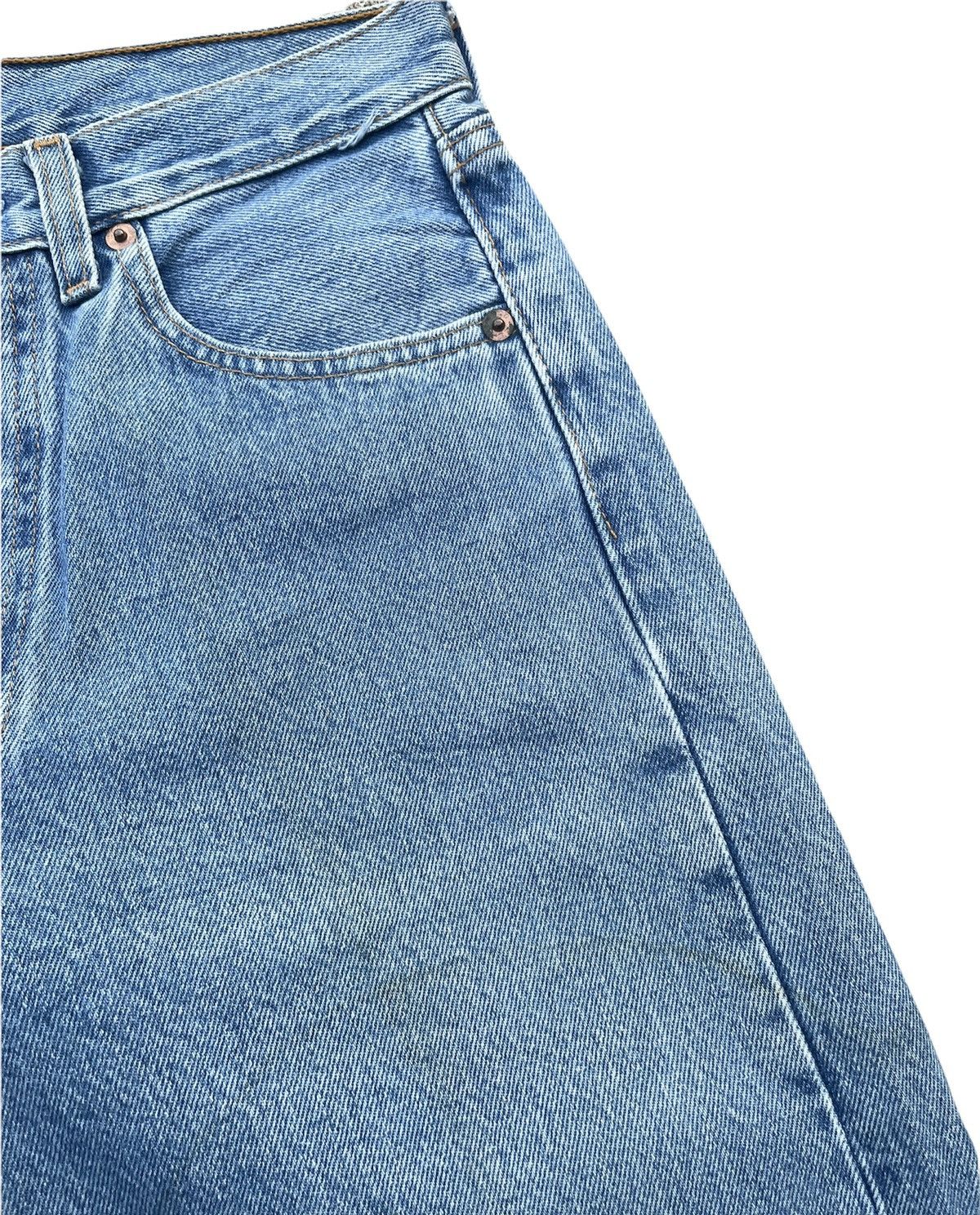 Levi's Vintage Levi’s 501 e 1997 Usa Aging Faded Wash Denim Size US 28 / EU 44 - 6 Thumbnail