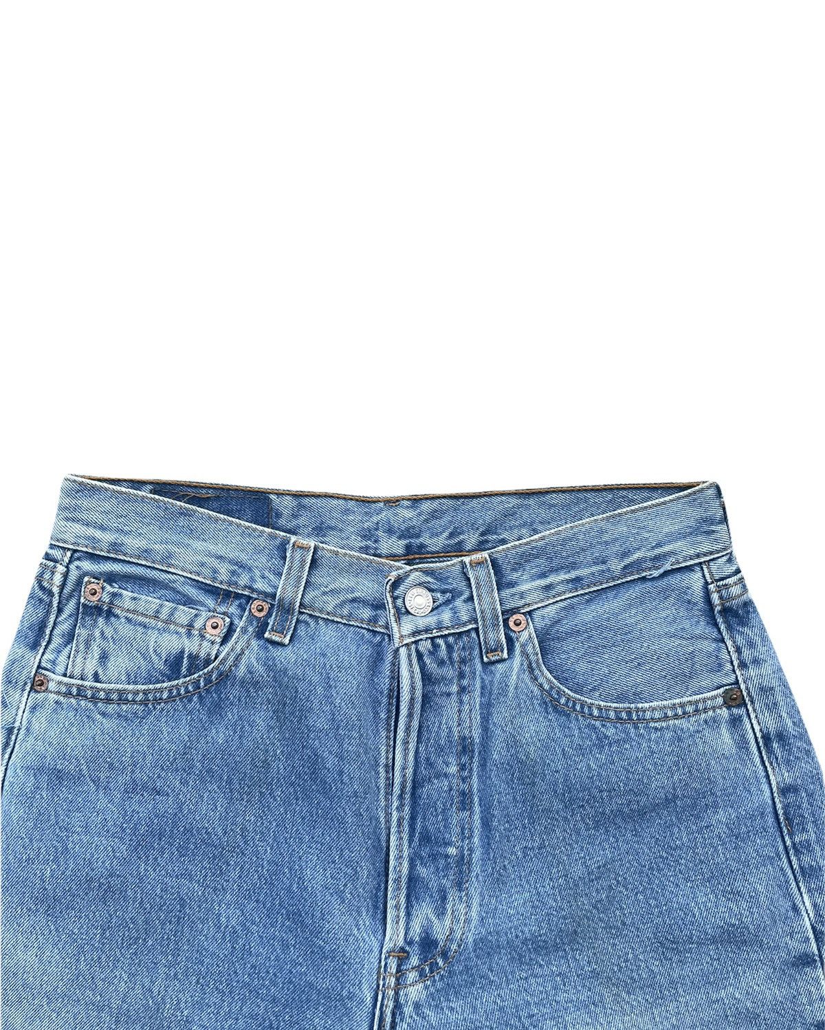 Levi's Vintage Levi’s 501 e 1997 Usa Aging Faded Wash Denim Size US 28 / EU 44 - 7 Thumbnail
