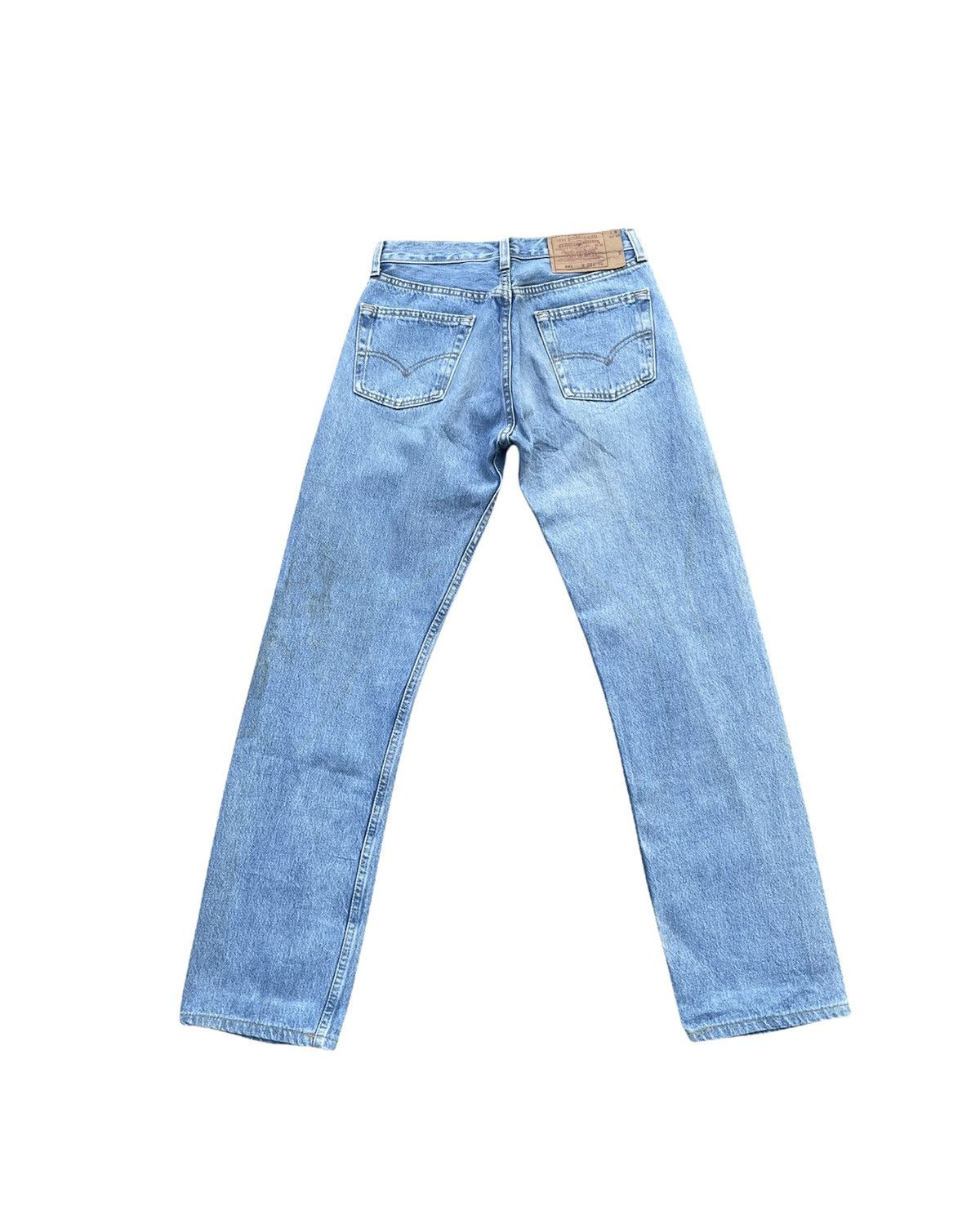 Levi's Vintage Levi’s 501 e 1997 Usa Aging Faded Wash Denim Size US 28 / EU 44 - 8 Thumbnail