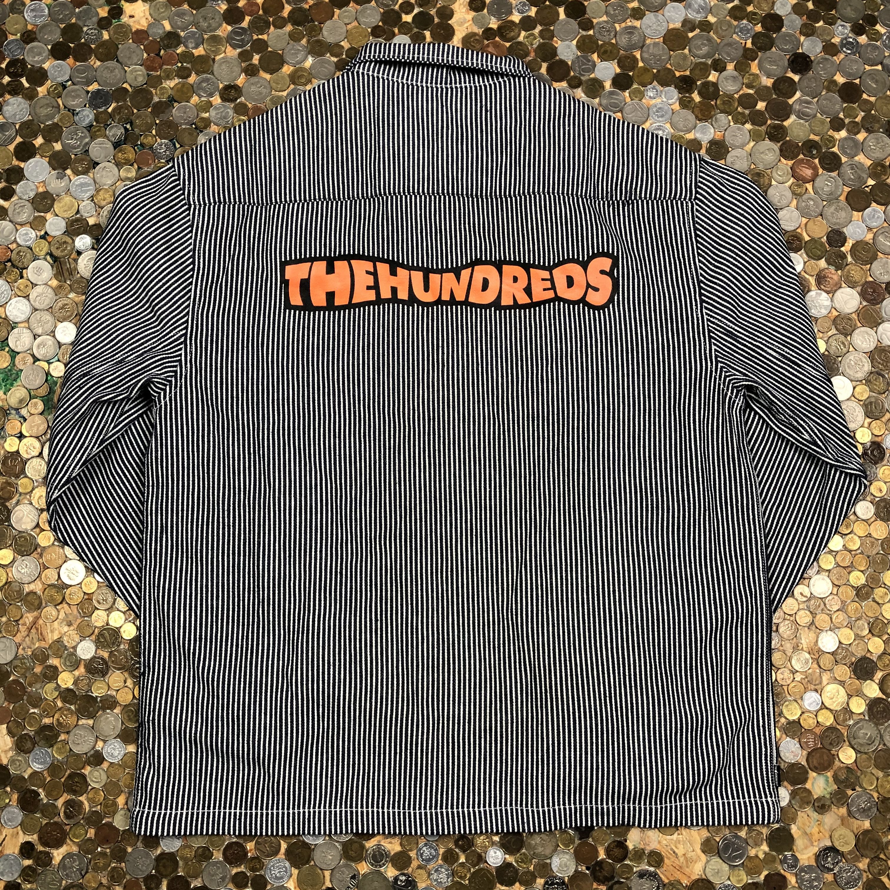 The Hundreds × Vintage The Hundreds Overshirt zip stripe jacket Size US L / EU 52-54 / 3 - 4 Thumbnail