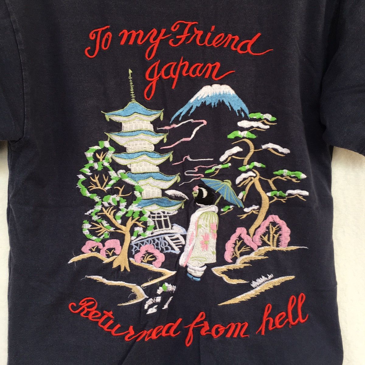 Toyo Enterprises toyo inc tee. hand embroided Size US S / EU 44-46 / 1 - 4 Thumbnail