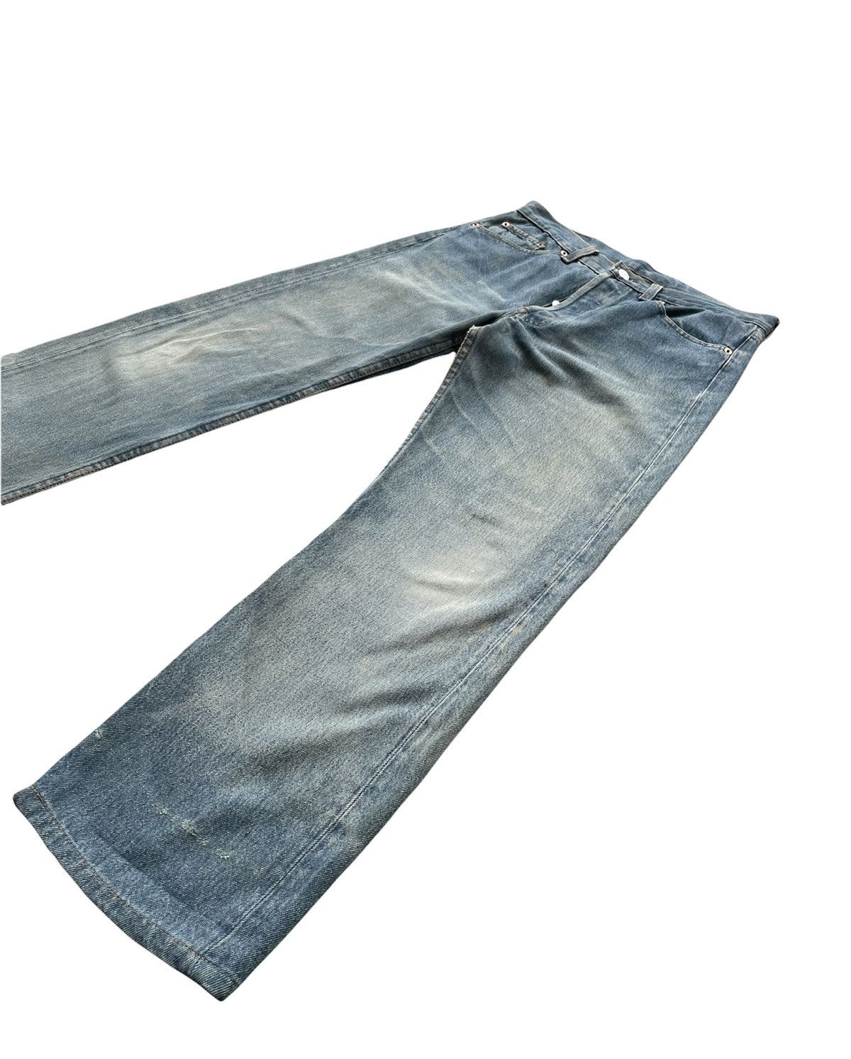 Levi's Levi’s 501 e 1994 Usa Aging Faded Wash Size US 32 / EU 48 - 2 Thumbnail