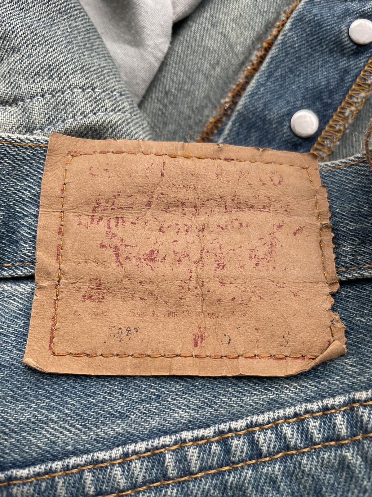 Levi's Levi’s 501 e 1994 Usa Aging Faded Wash Size US 32 / EU 48 - 12 Thumbnail