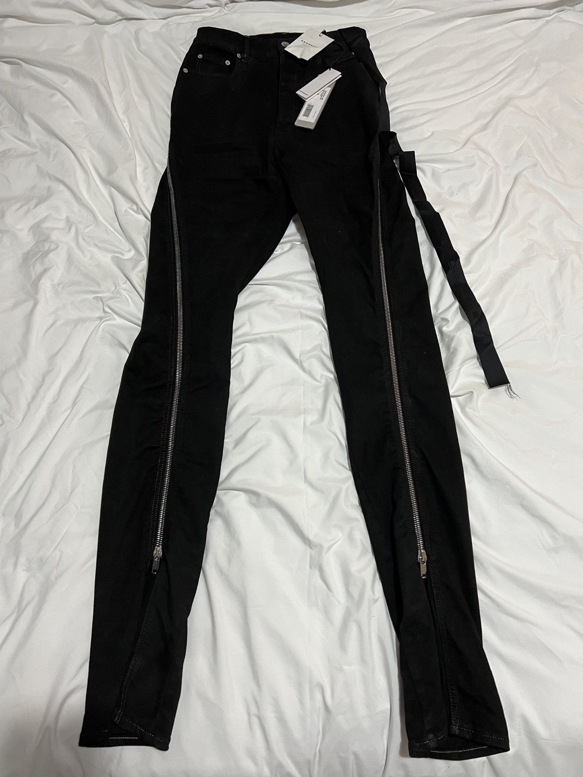Rick Owens FW22 Denim Bolan Banana Pants Size US 28 / EU 44 - 2 Thumbnail