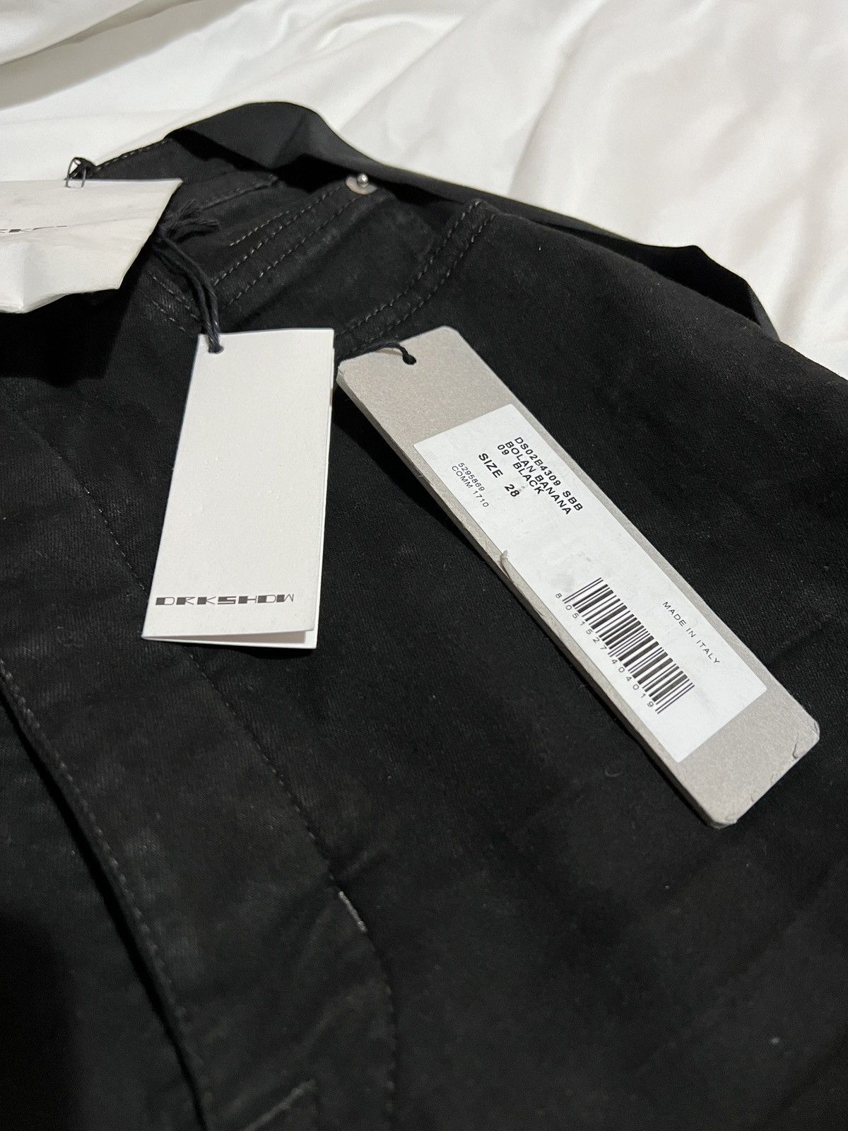 Rick Owens FW22 Denim Bolan Banana Pants Size US 28 / EU 44 - 6 Thumbnail