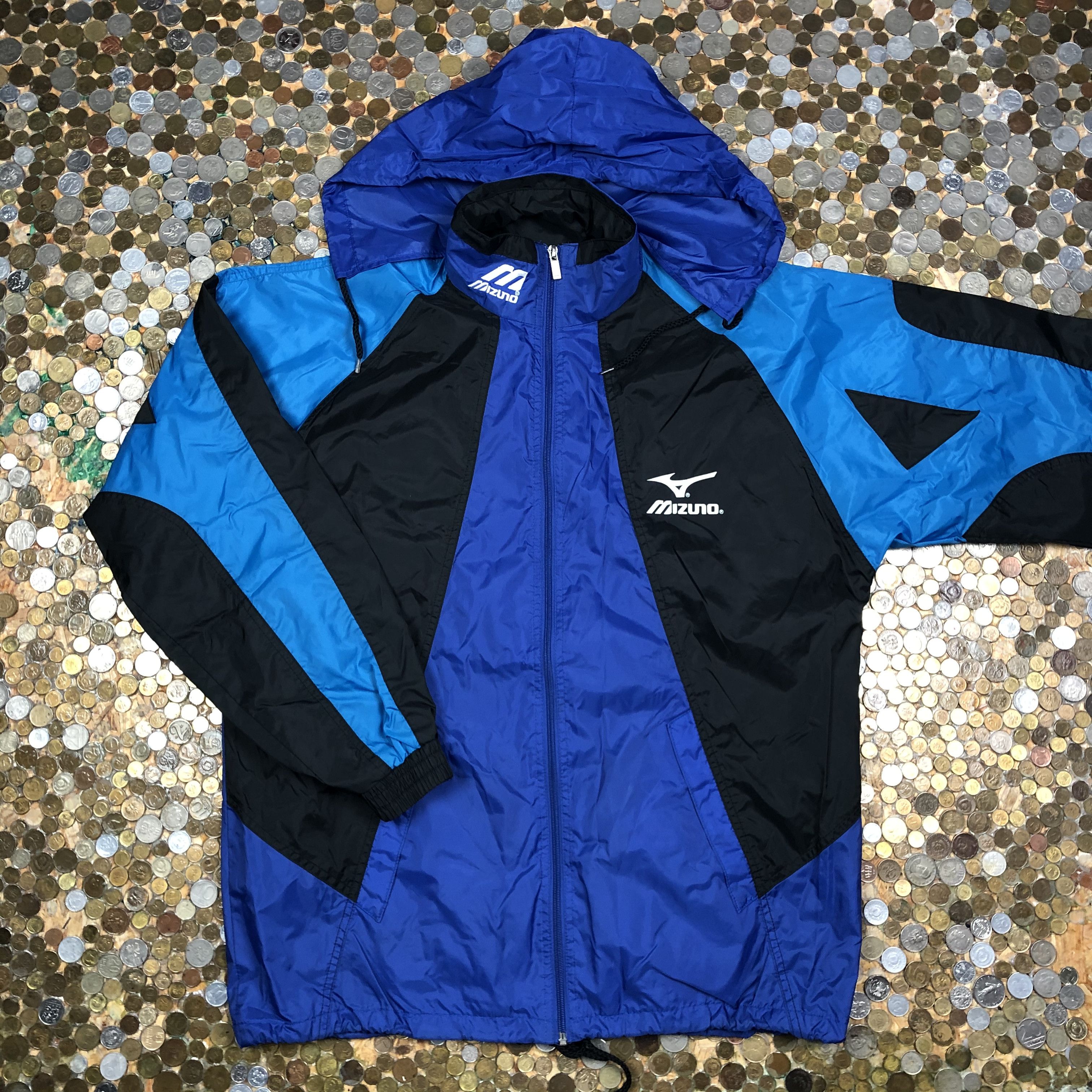 Mizuno Mizuno light jacket big logo Size US S / EU 44-46 / 1 - 1 Thumbnail