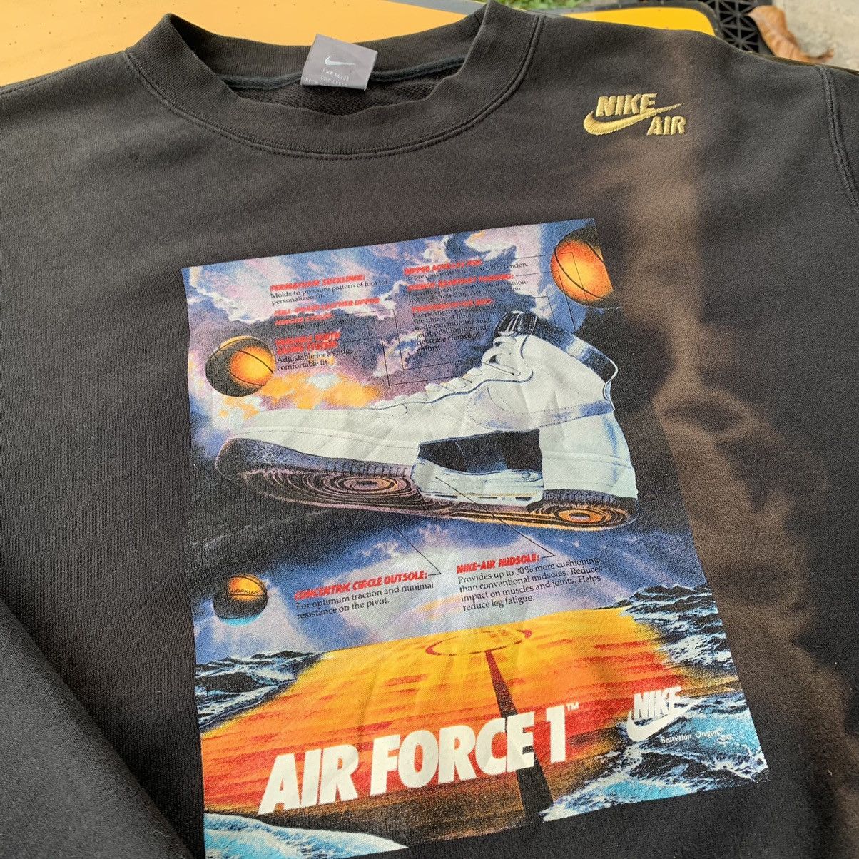 Nike Nike air force 1 sweatshirt vintage y2k Size US M / EU 48-50 / 2 - 15 Thumbnail