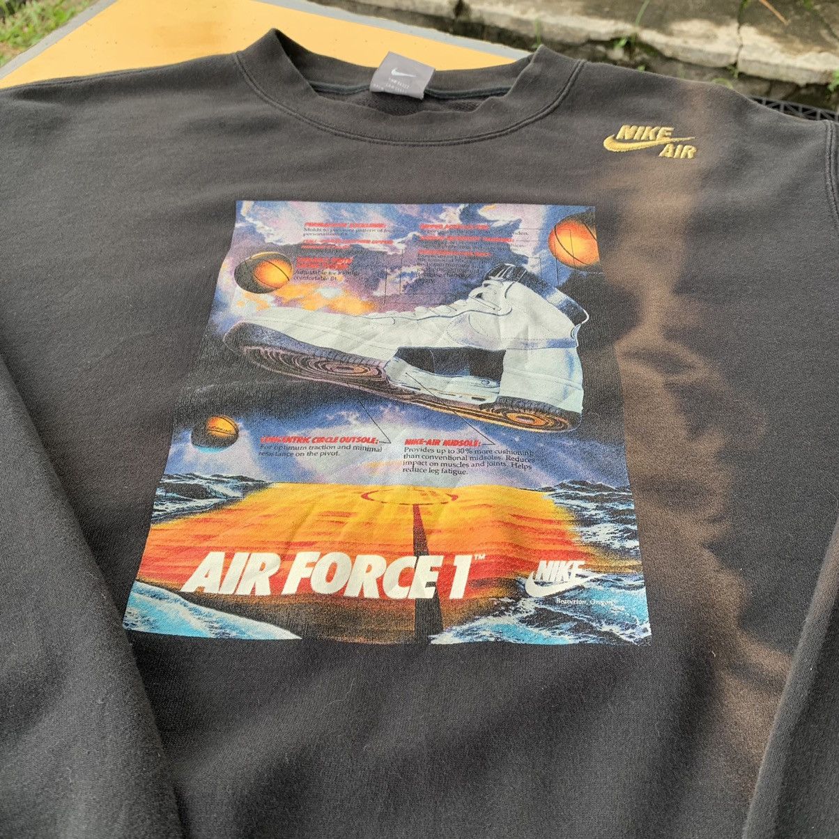 Nike Nike air force 1 sweatshirt vintage y2k Size US M / EU 48-50 / 2 - 18 Thumbnail