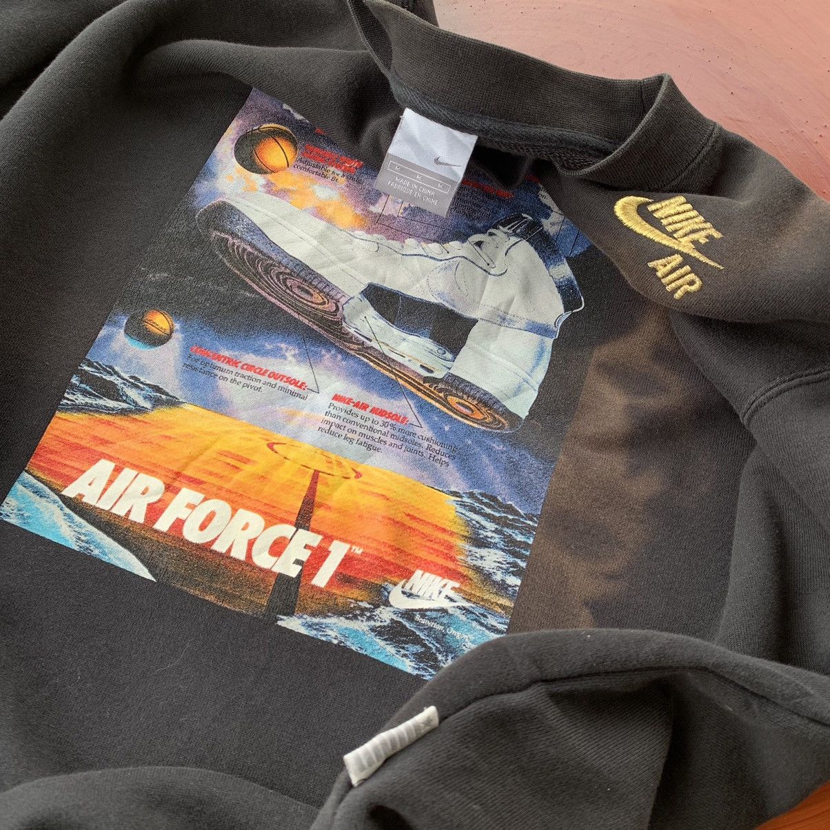 Nike Nike air force 1 sweatshirt vintage y2k Size US M / EU 48-50 / 2 - 1 Thumbnail