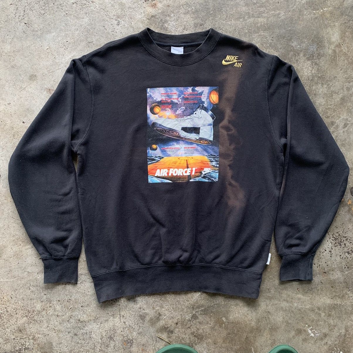 Nike Nike air force 1 sweatshirt vintage y2k Size US M / EU 48-50 / 2 - 2 Thumbnail