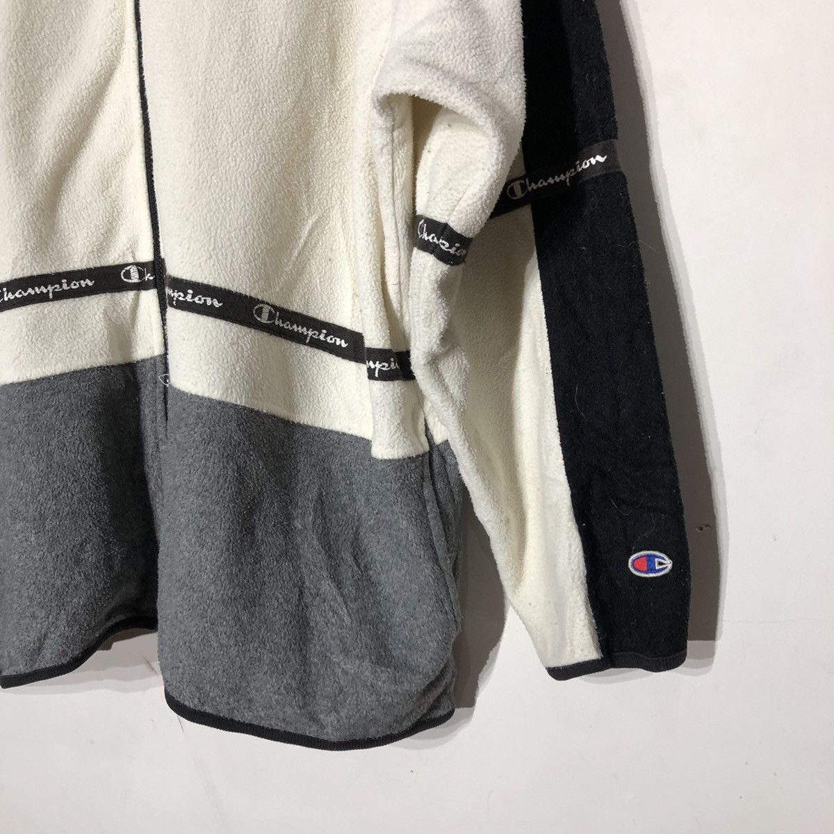 Champion SPELL OUT EMBROIDERY USA CHAMPION HOODIE ZIPPER Size US M / EU 48-50 / 2 - 6 Thumbnail