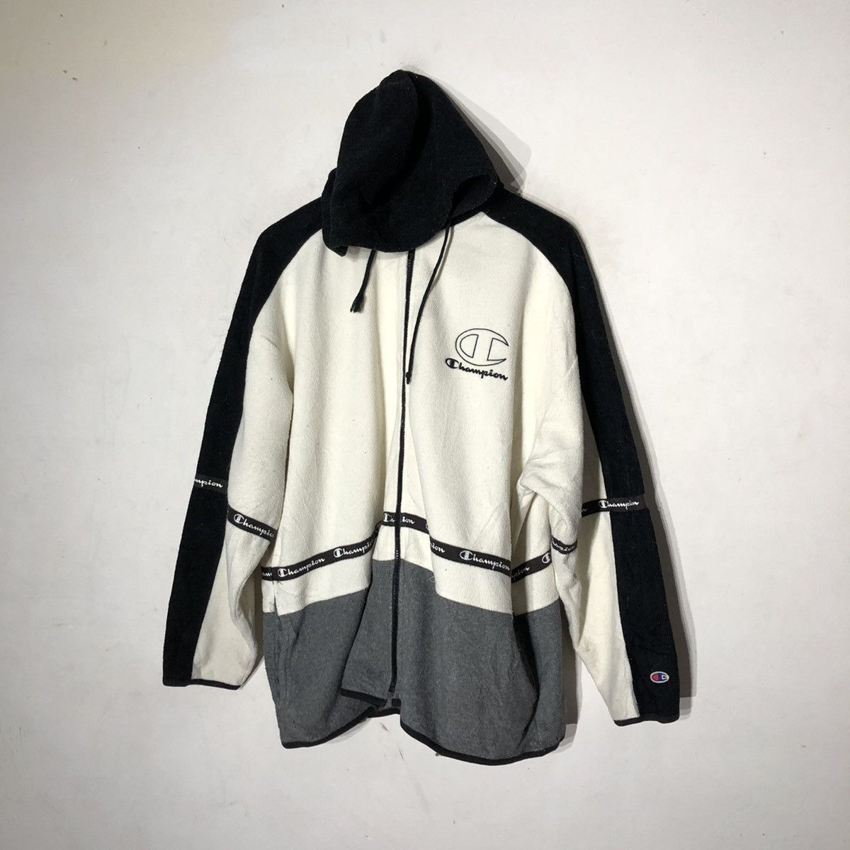 Champion SPELL OUT EMBROIDERY USA CHAMPION HOODIE ZIPPER Size US M / EU 48-50 / 2 - 12 Thumbnail