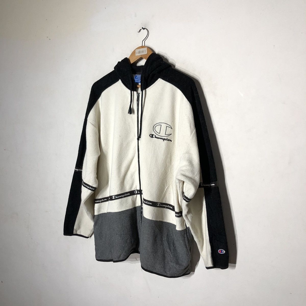 Champion SPELL OUT EMBROIDERY USA CHAMPION HOODIE ZIPPER Size US M / EU 48-50 / 2 - 3 Thumbnail