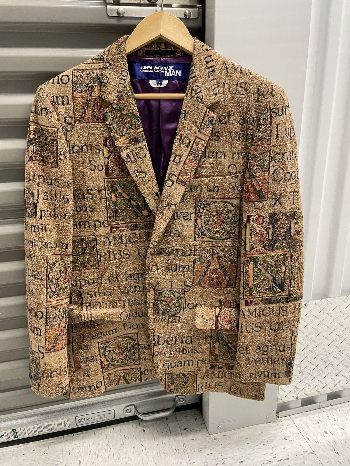 Comme des Garcons Rare 2004 Junya Tapestry Blazer Size US L / EU 52-54 / 3 - 1 Thumbnail