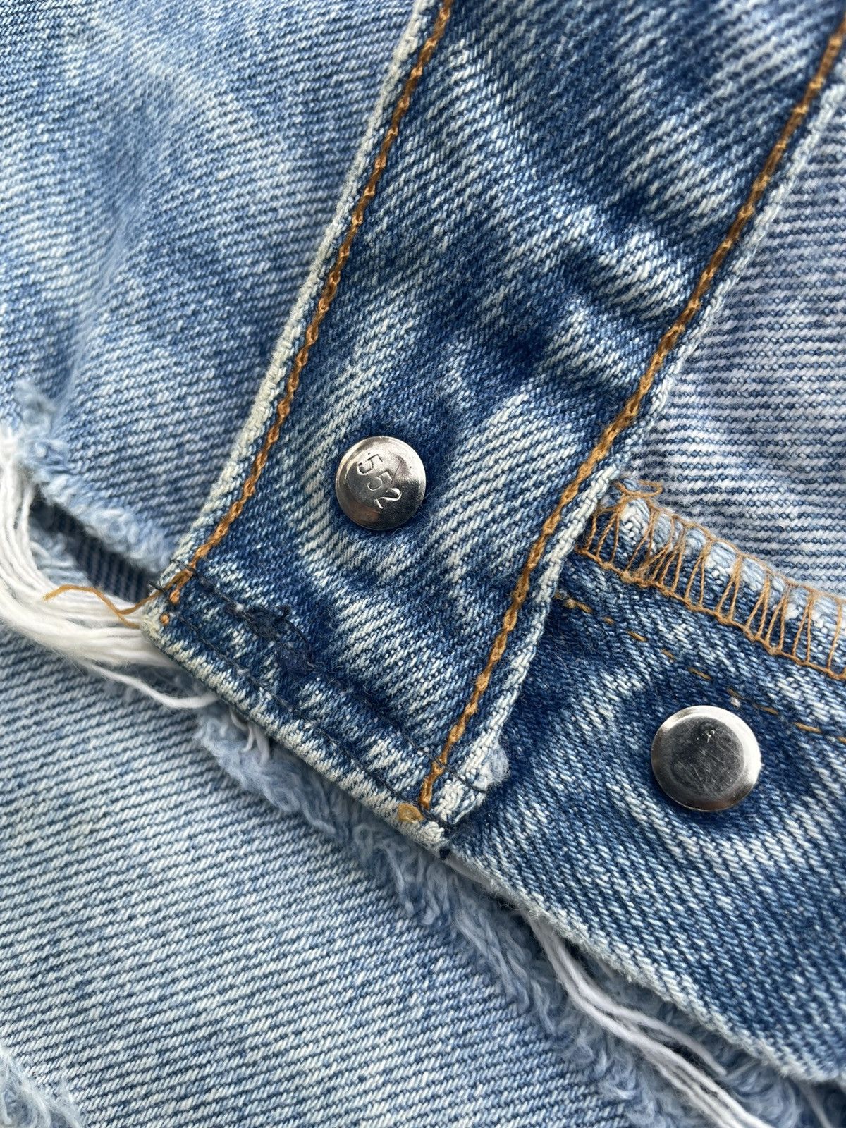 Levi's Vintage Levi’s 501 e 1991 Usa Aging Faded Distressed Size US 34 / EU 50 - 18 Thumbnail